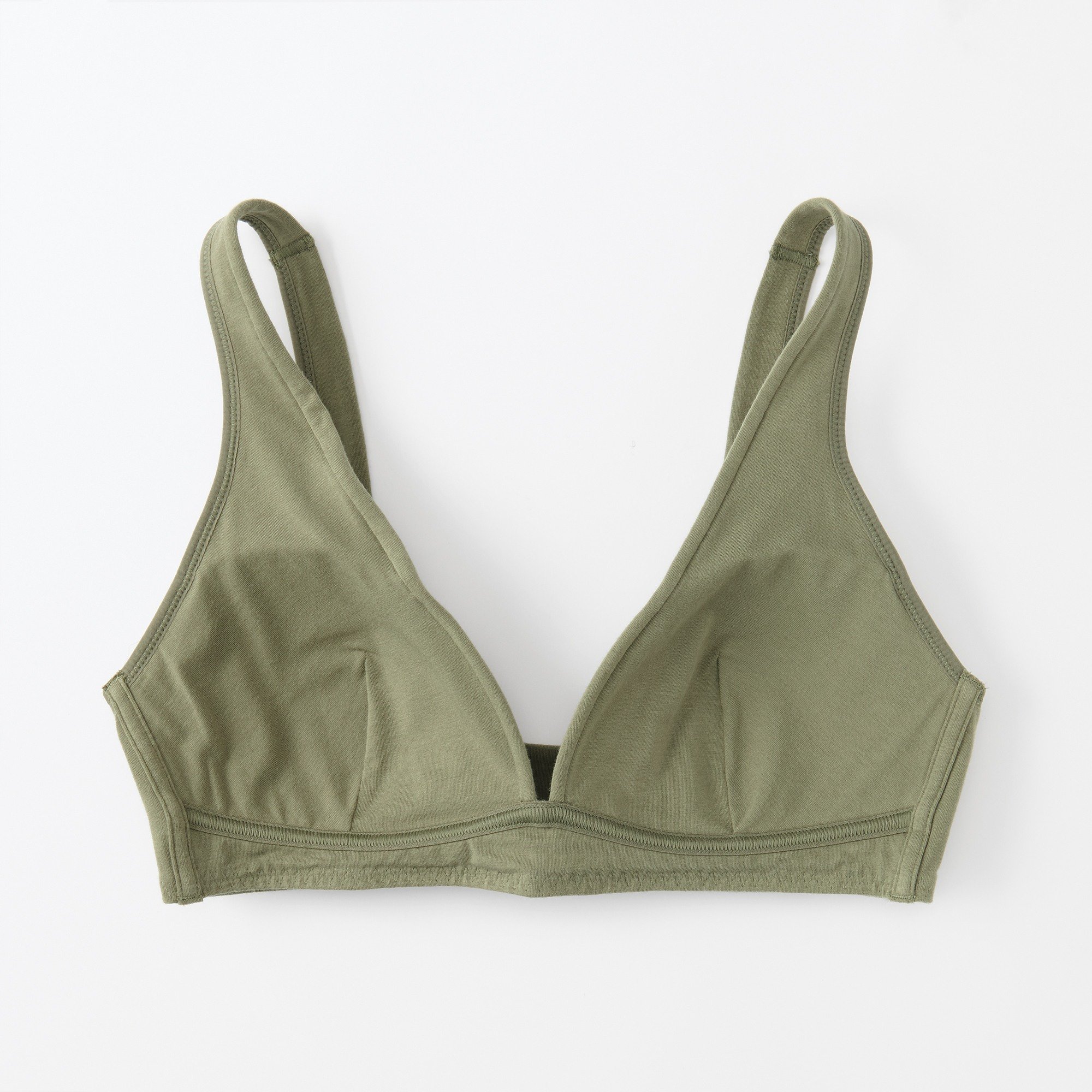 W's Wire-free plunge bra