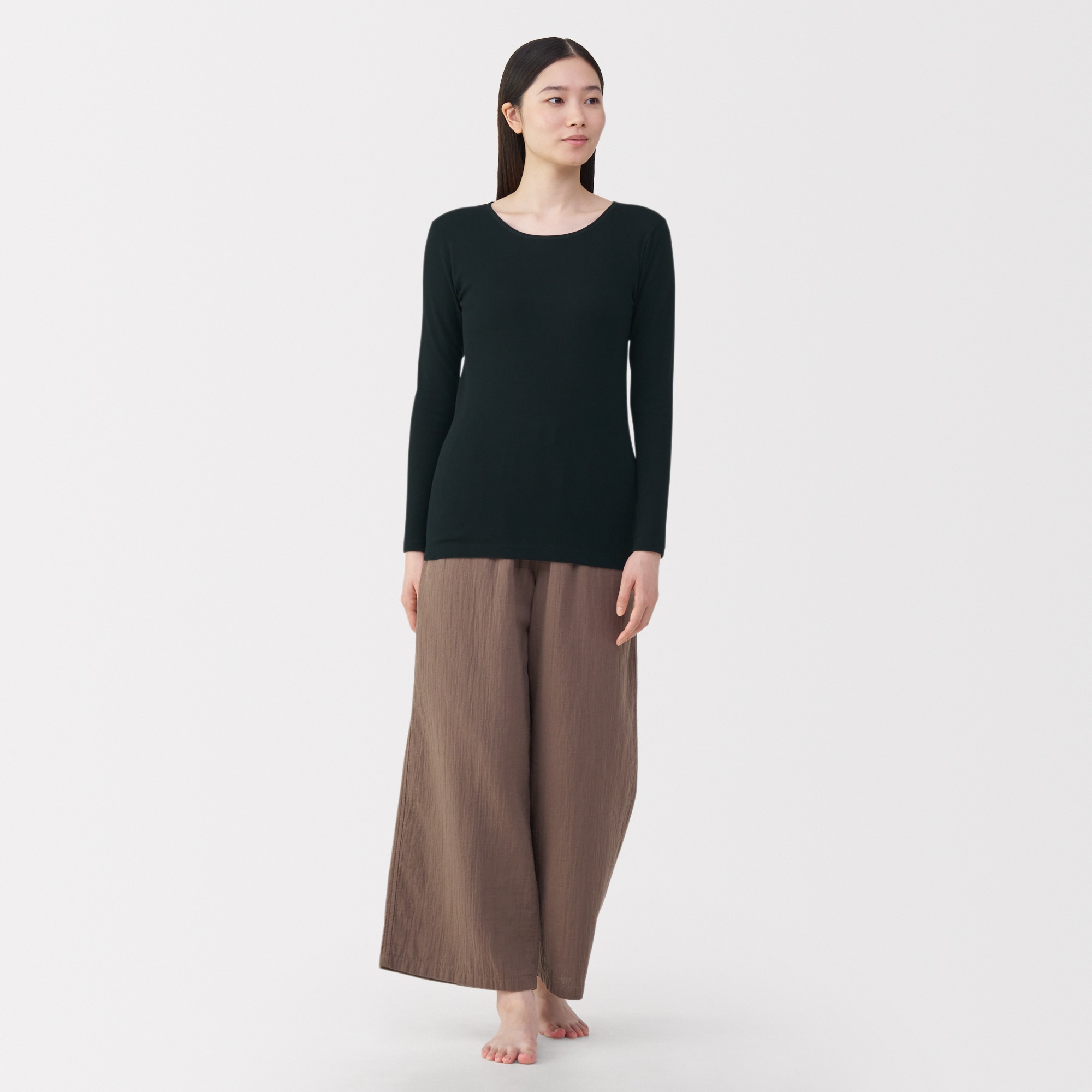 W's Warm cotton L/S T-shirt