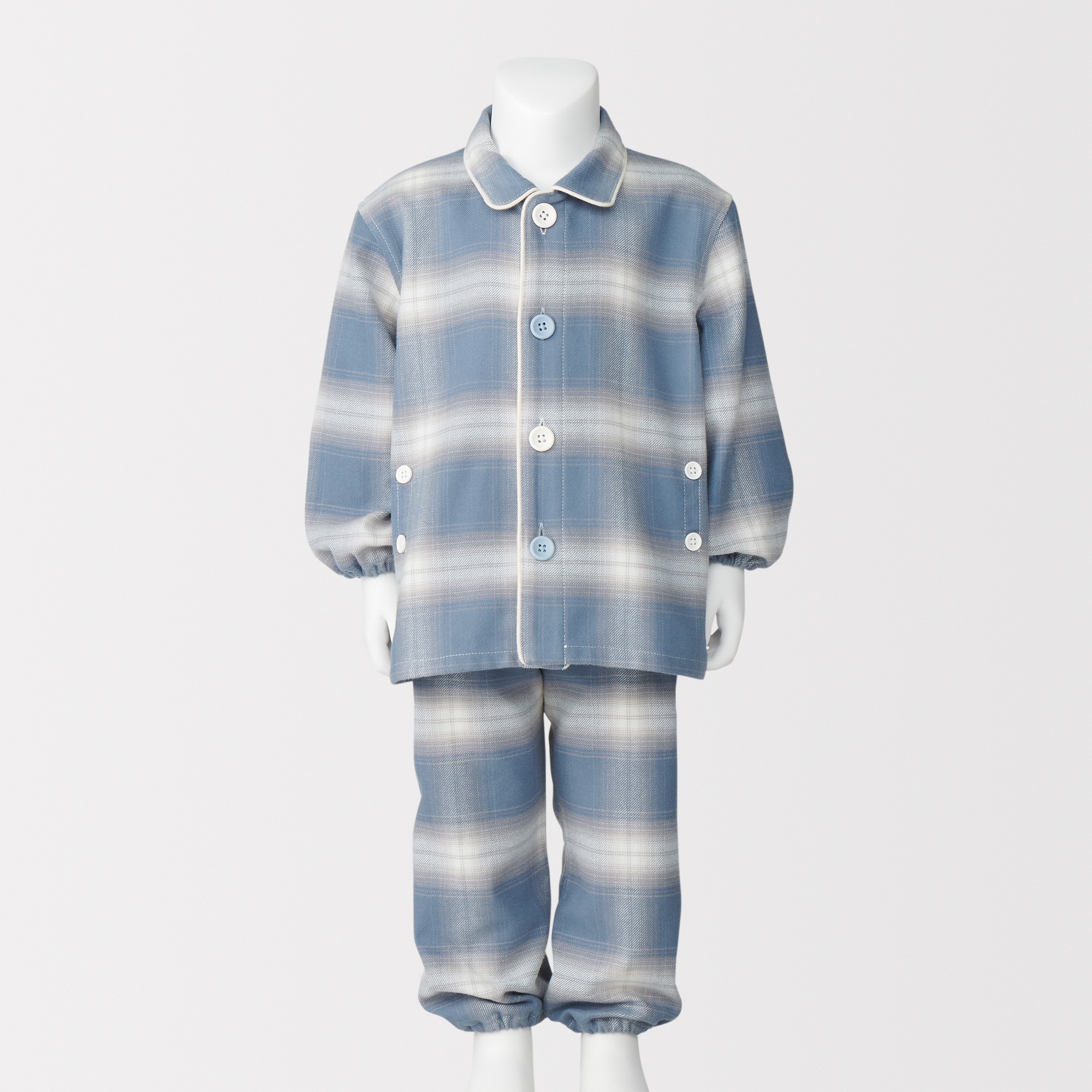 B's Side seamless Flannel training pajamas