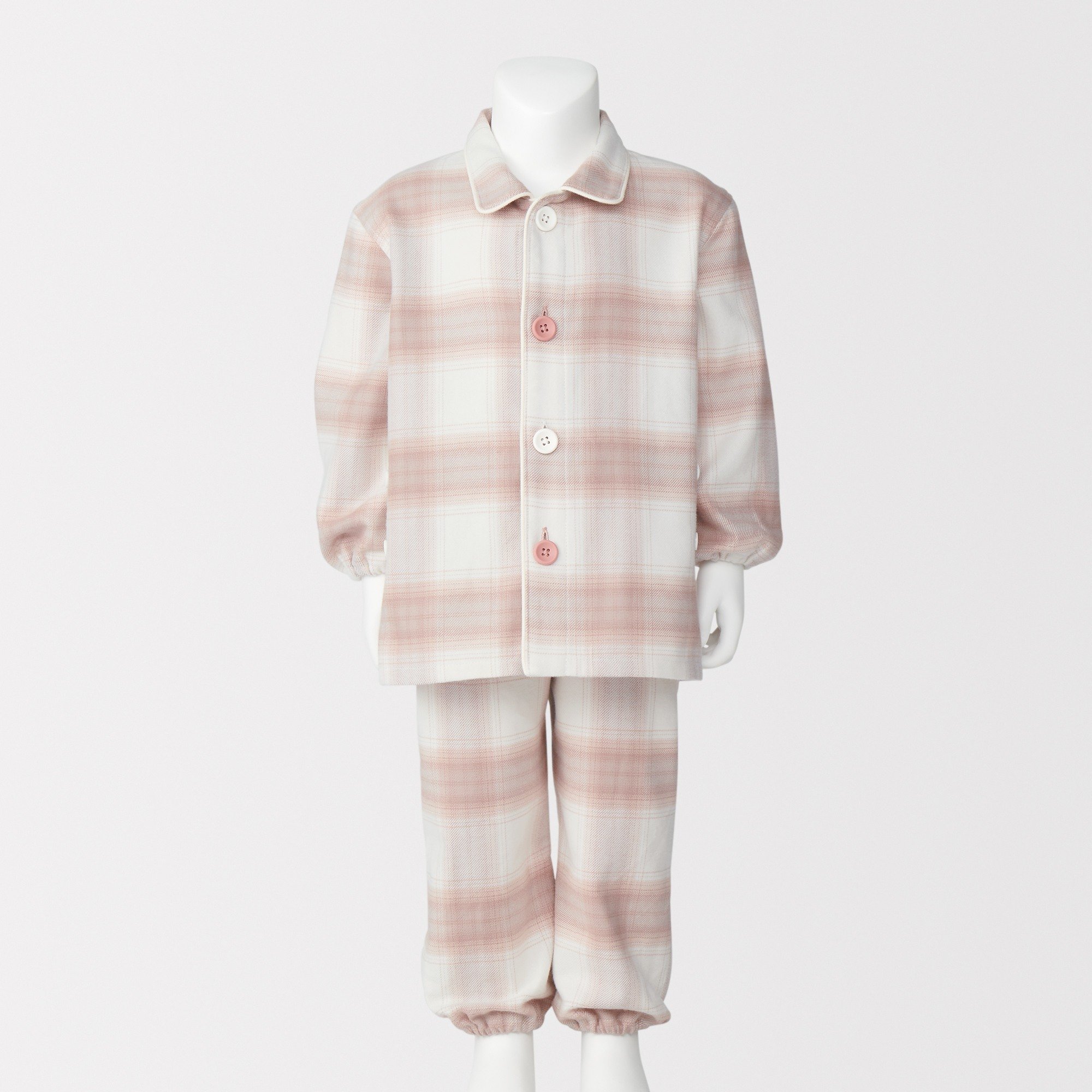 B's Side seamless Flannel training pajamas