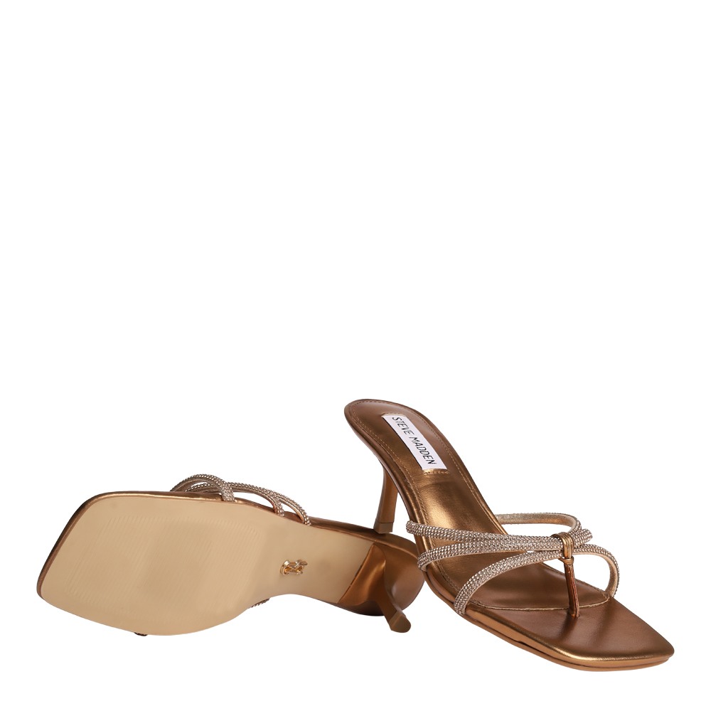 Aziza-In Bronze Heels Sandals