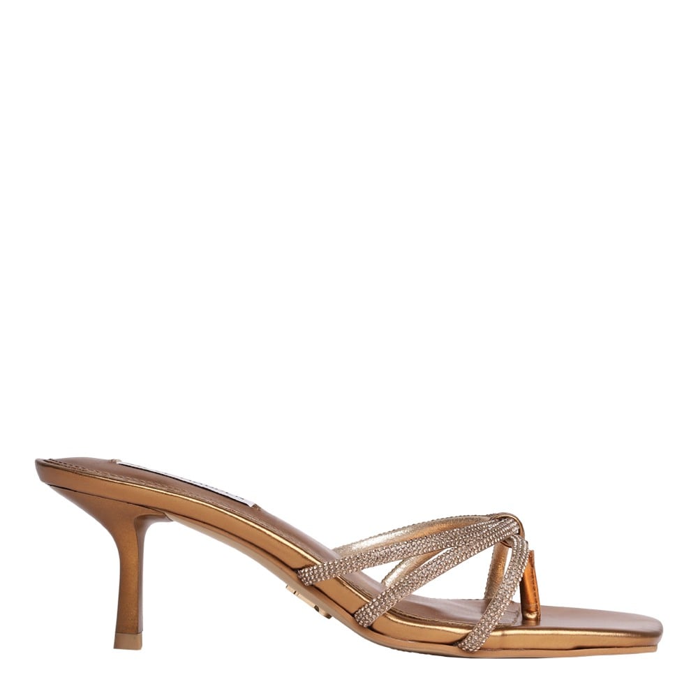 Aziza-In Bronze Heels Sandals