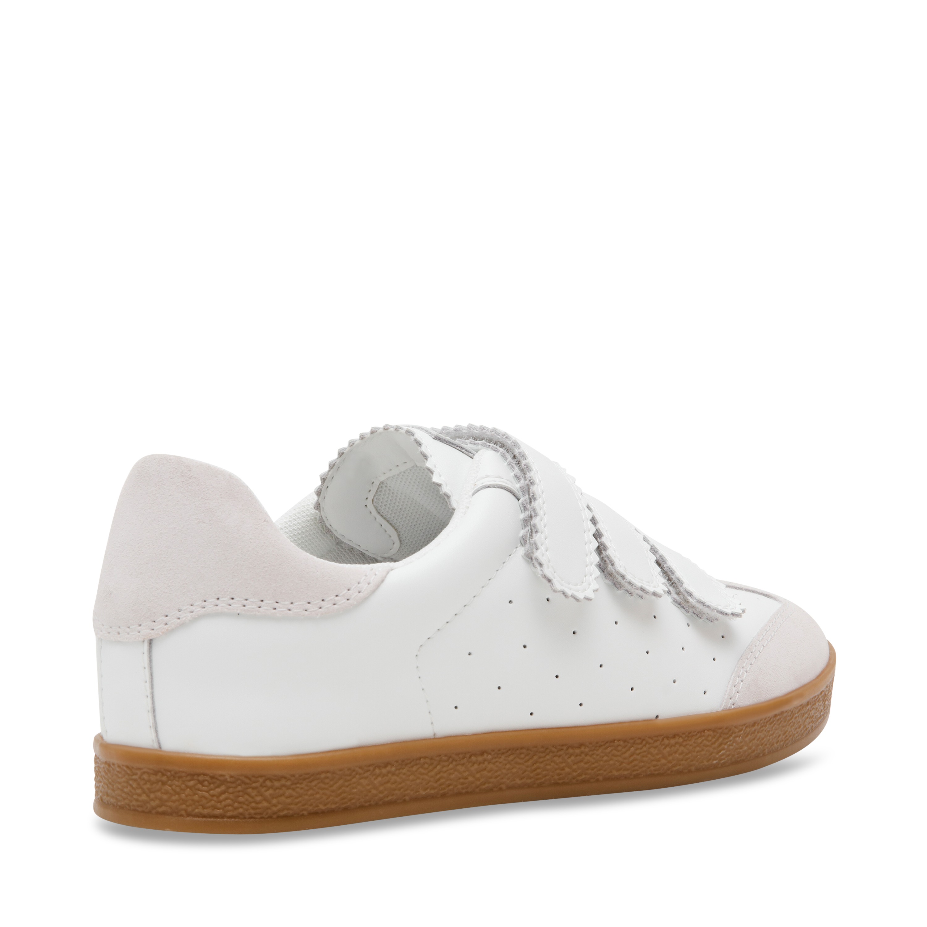 Daybreak-In White Action Leather Sneakers