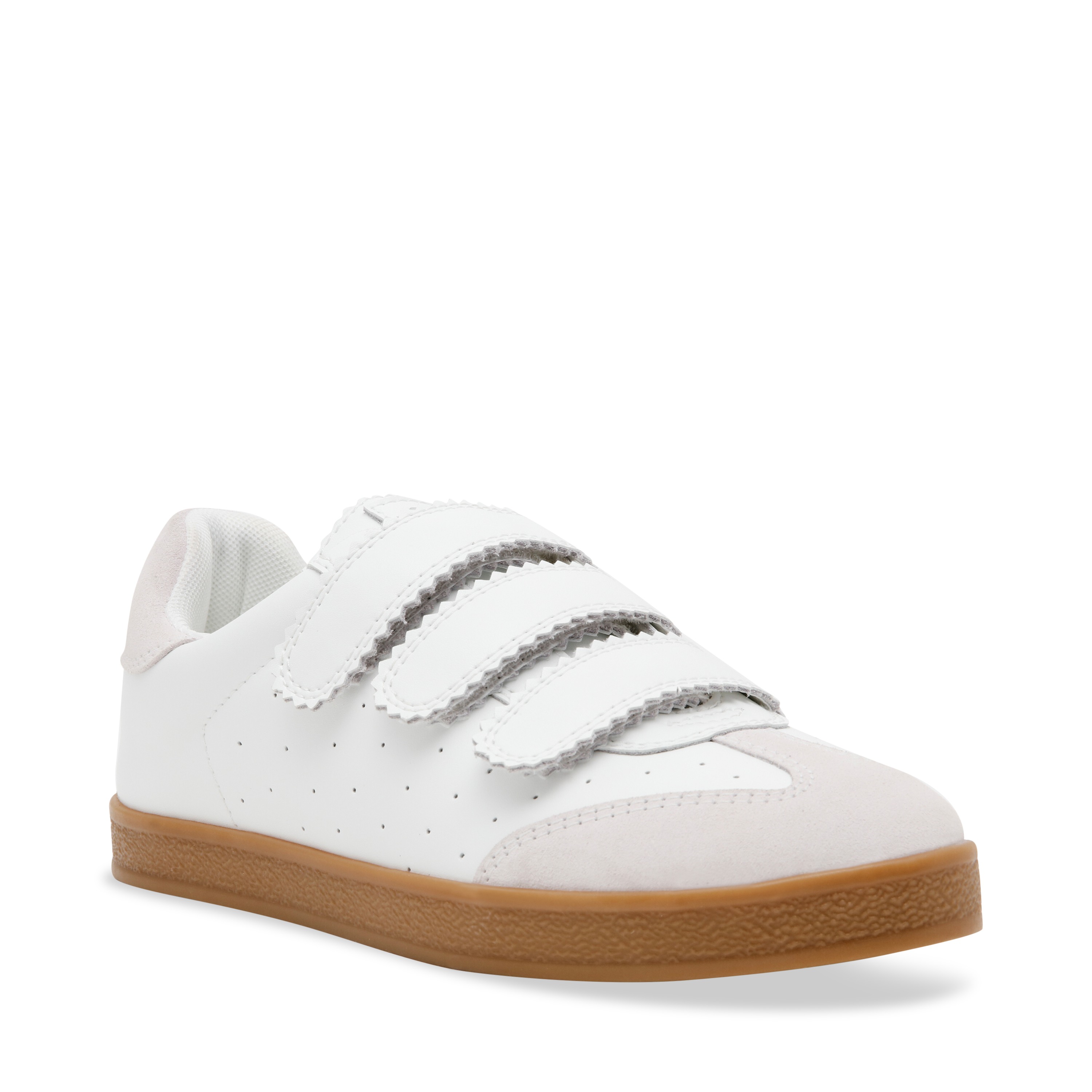 Daybreak-In White Action Leather Sneakers