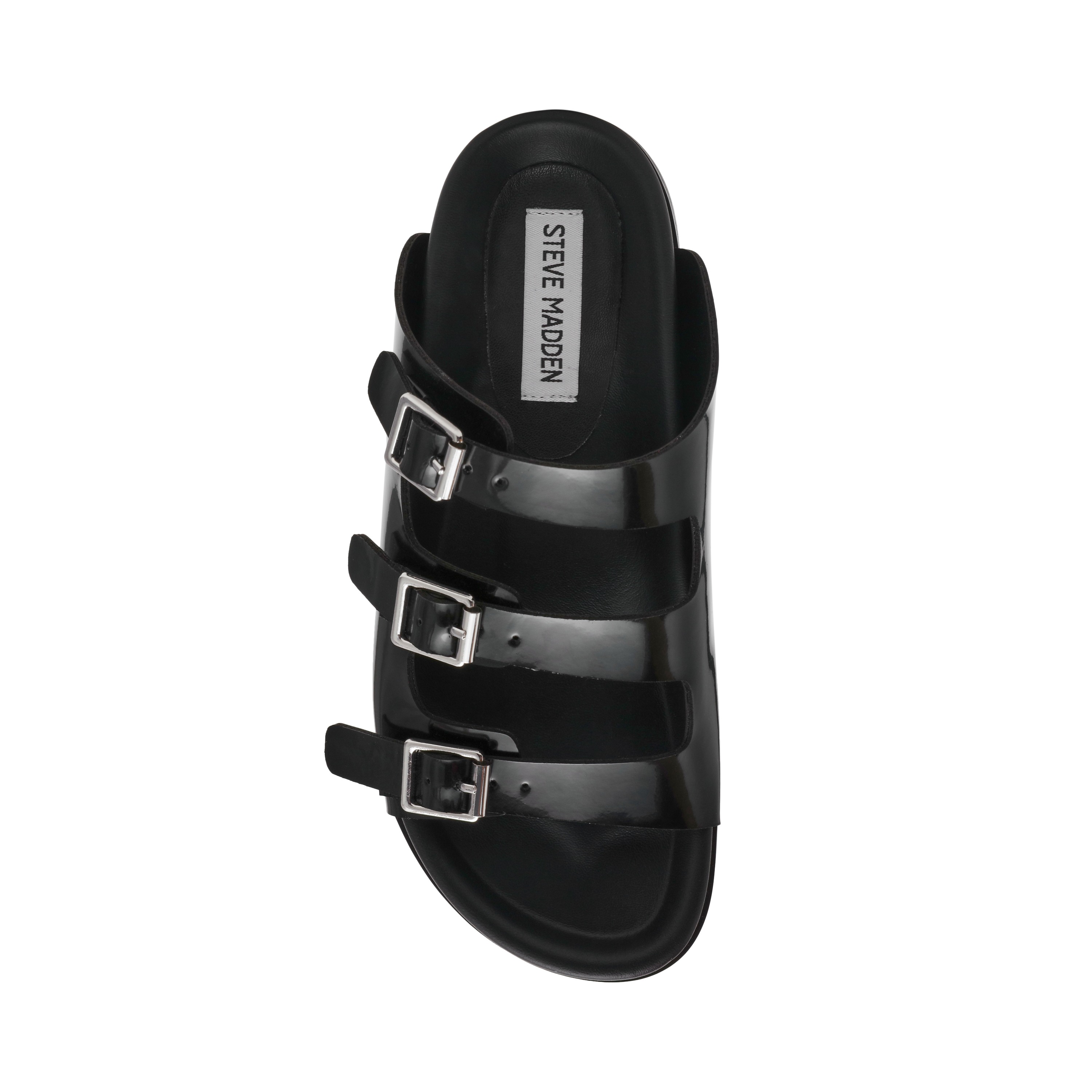 Easy-Peazy-In Black Box Flat Sandals
