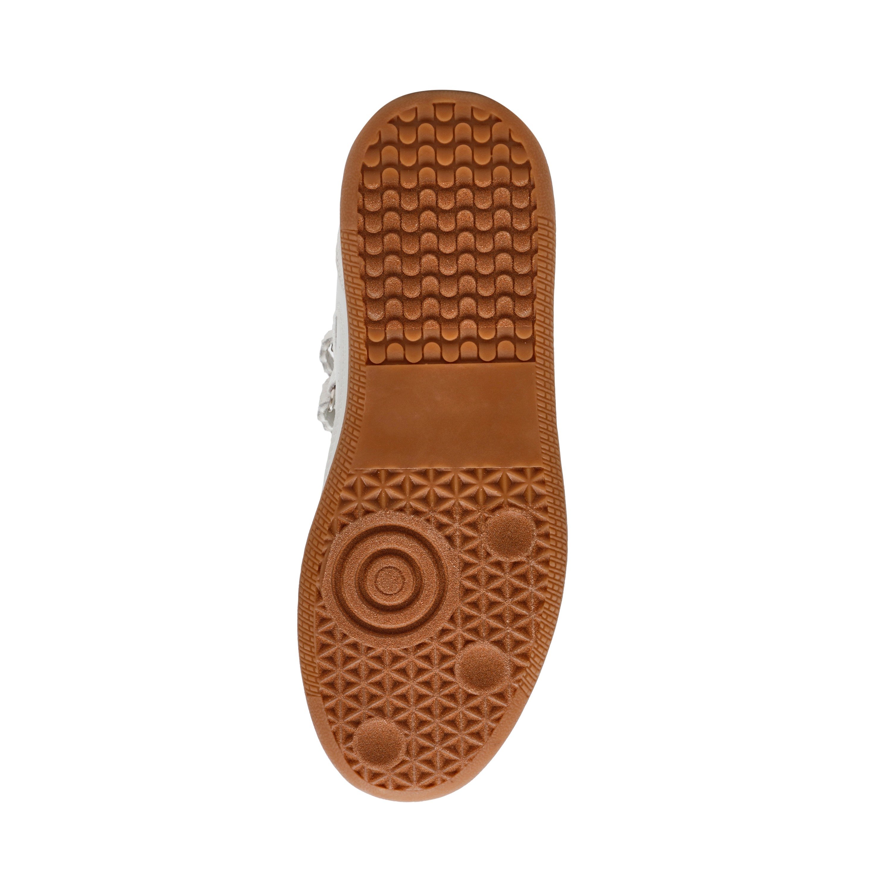 Mustang-In White Suede Sneakers