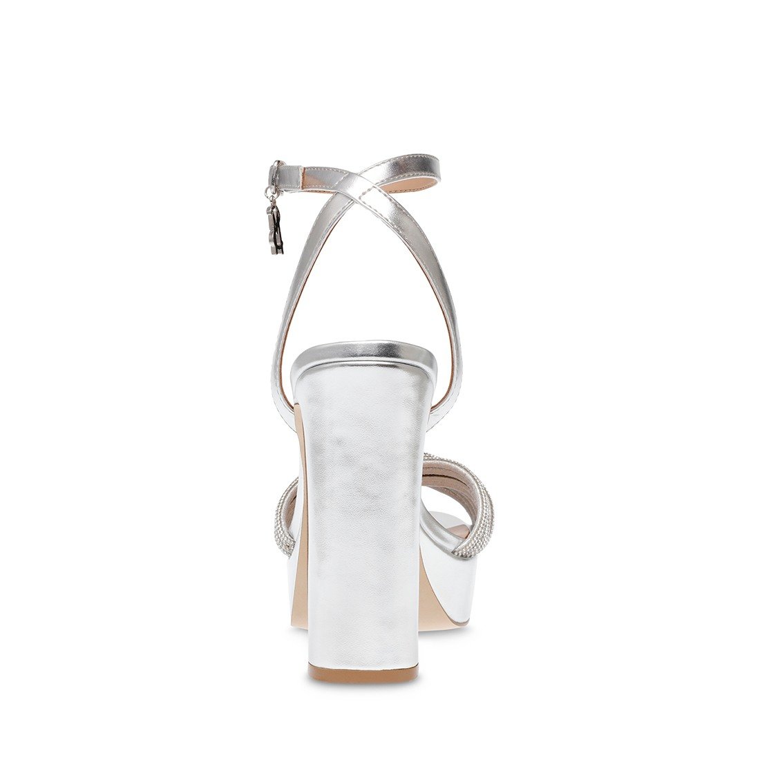 Nani-In Silver Heels Sandals