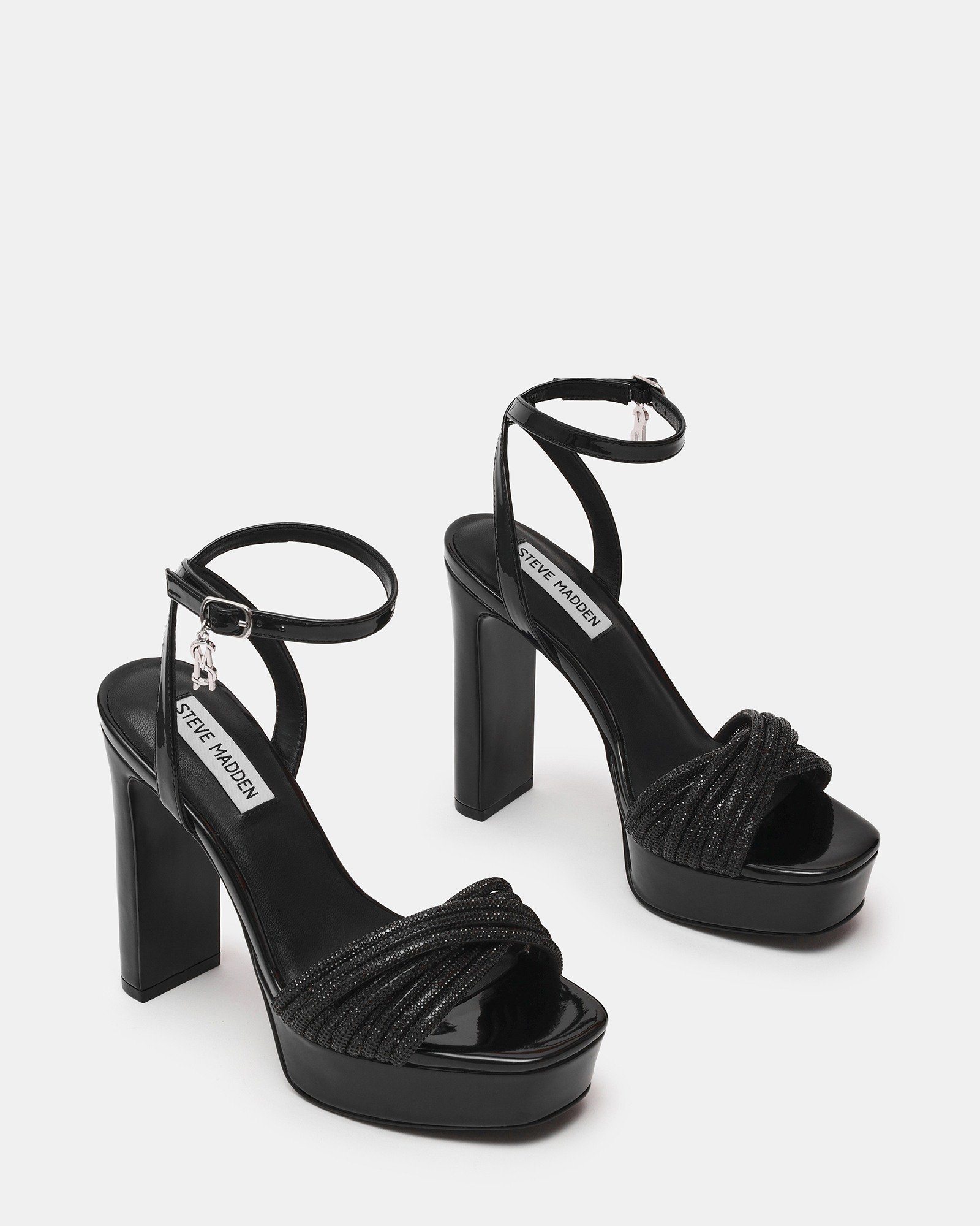 Nani-In Black Heels Sandals