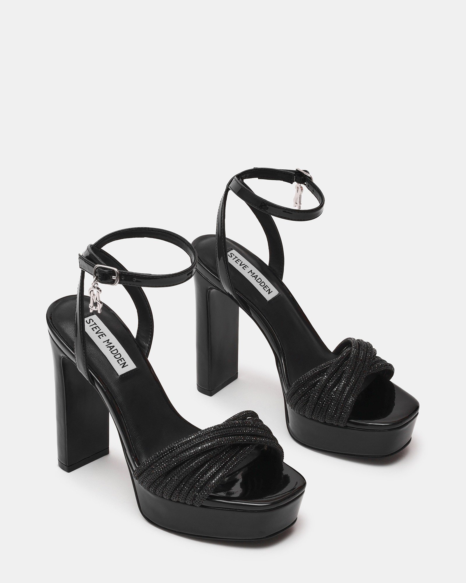 Nani-In Black Heels Sandals