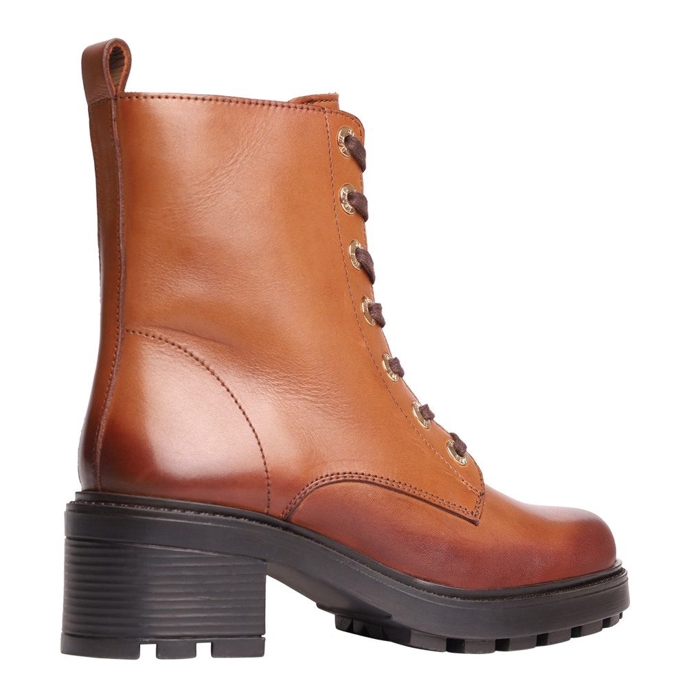 Honora Tan Leather Boots