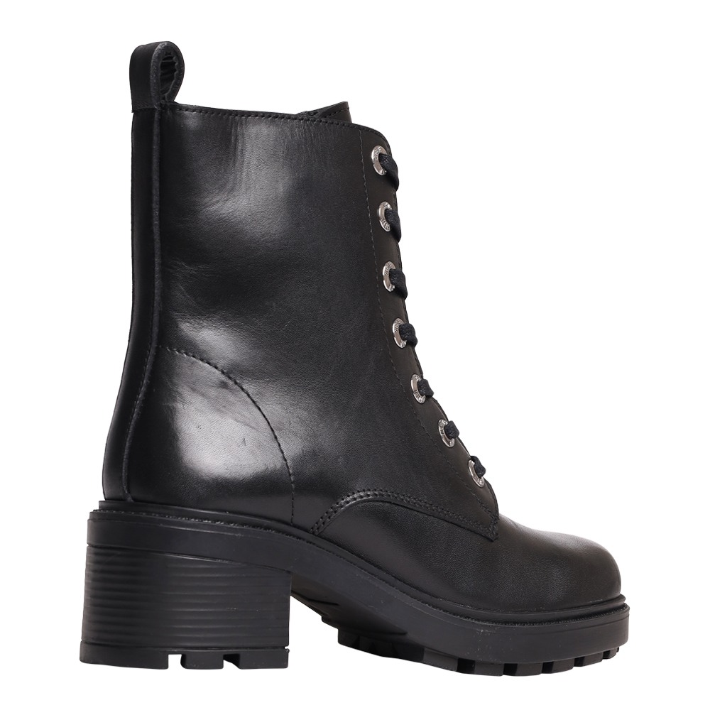 Honora Black Leather Boots