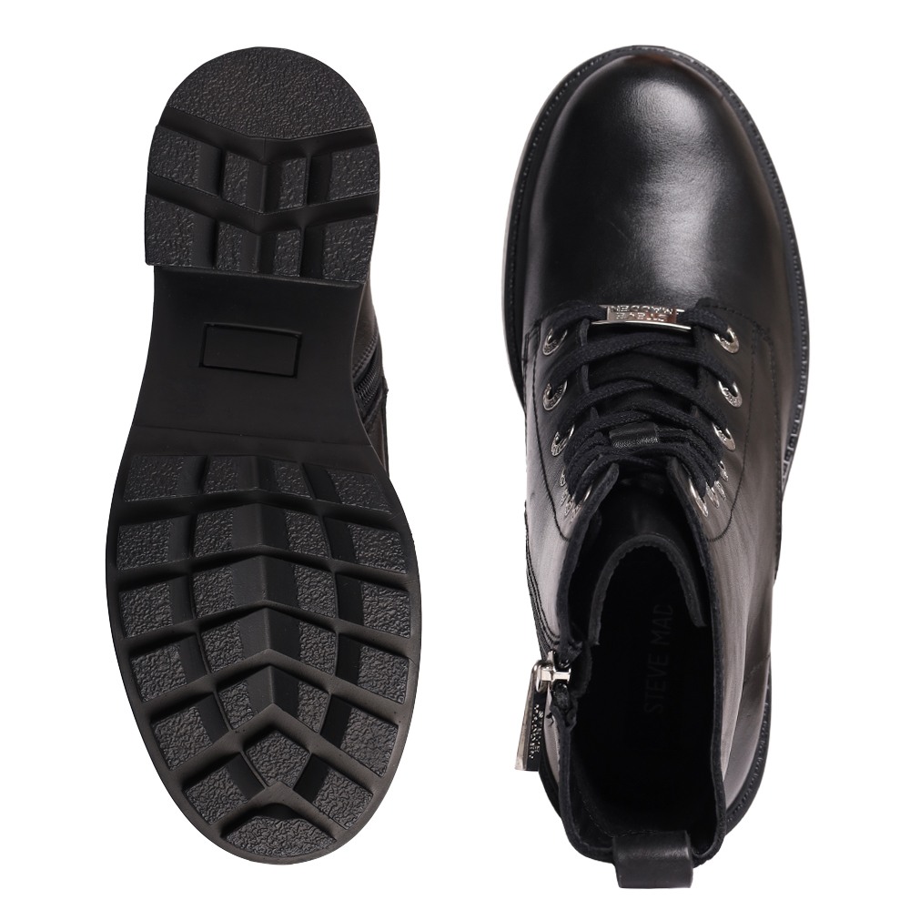 Honora Black Leather Boots