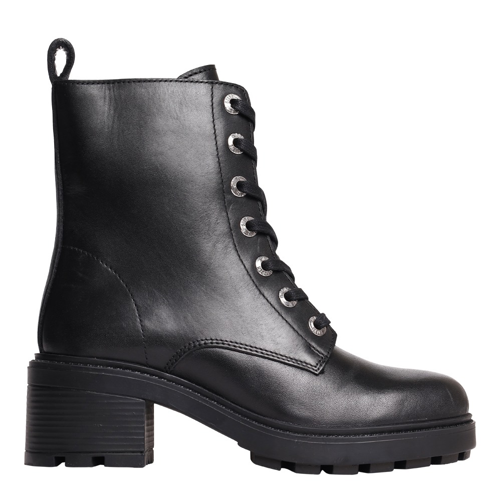 Honora Black Leather Boots