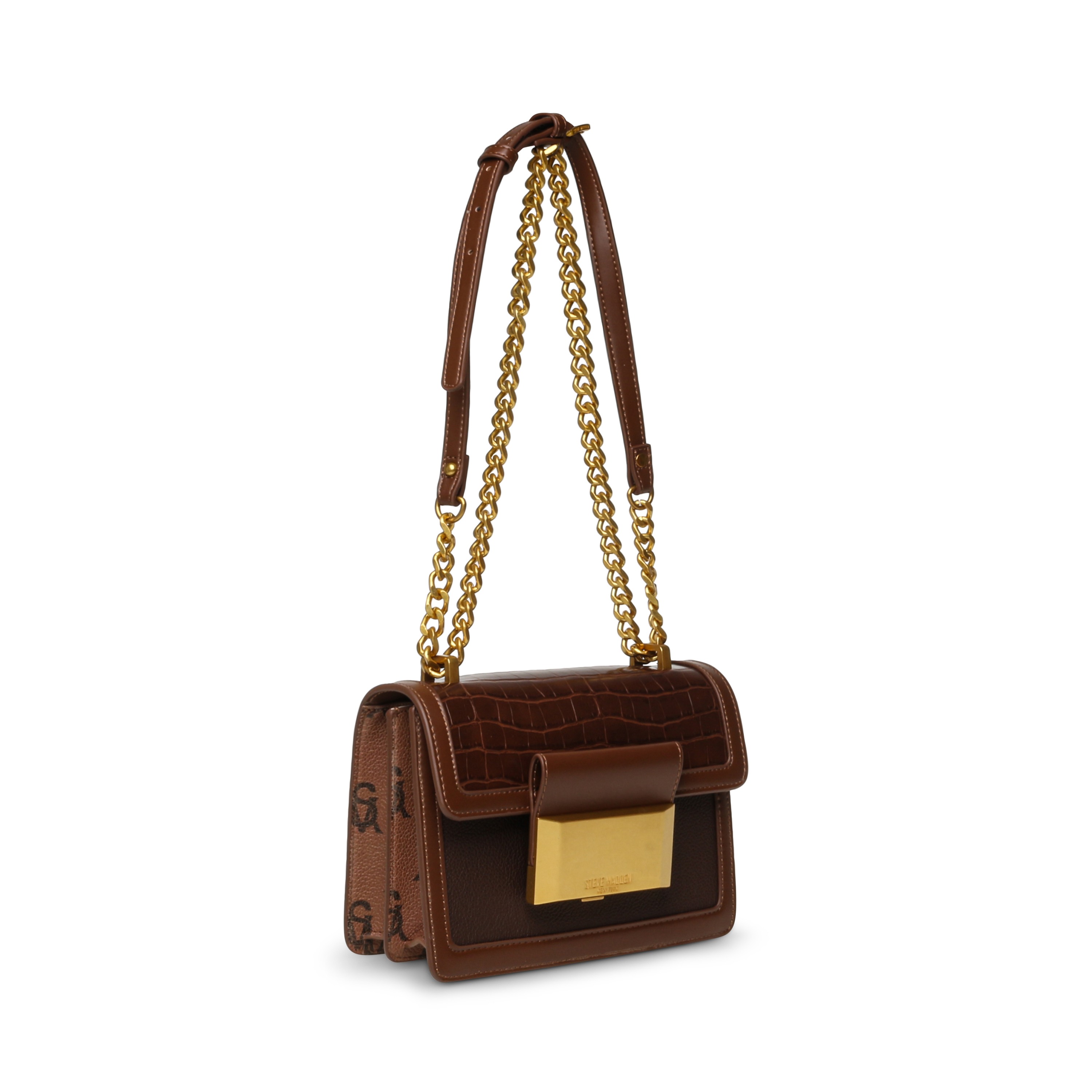 Bportiae Brown Multi Crossbody