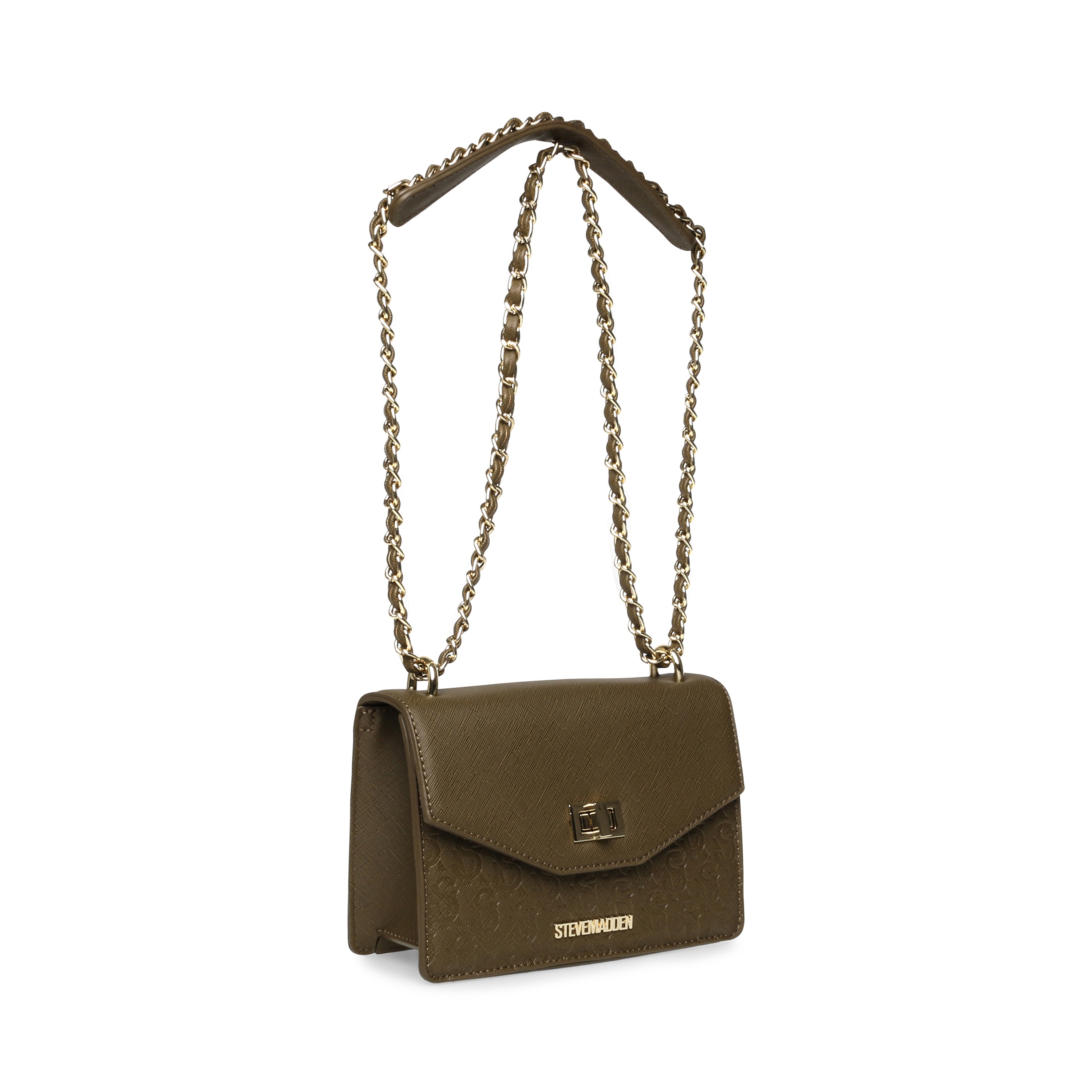 Bkoen-6 Olive/Gold Crossbody