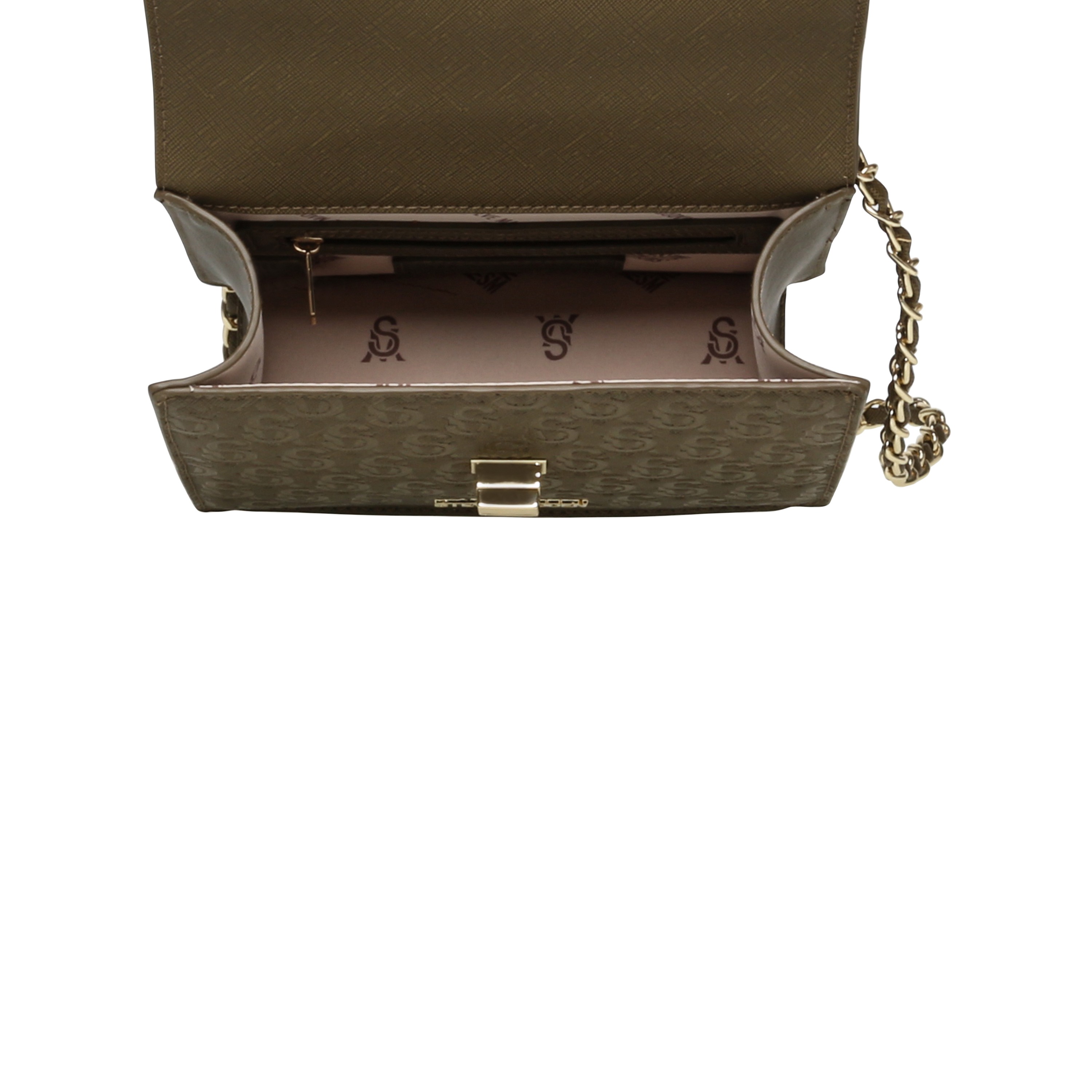 Bkoen-6 Olive/Gold Crossbody