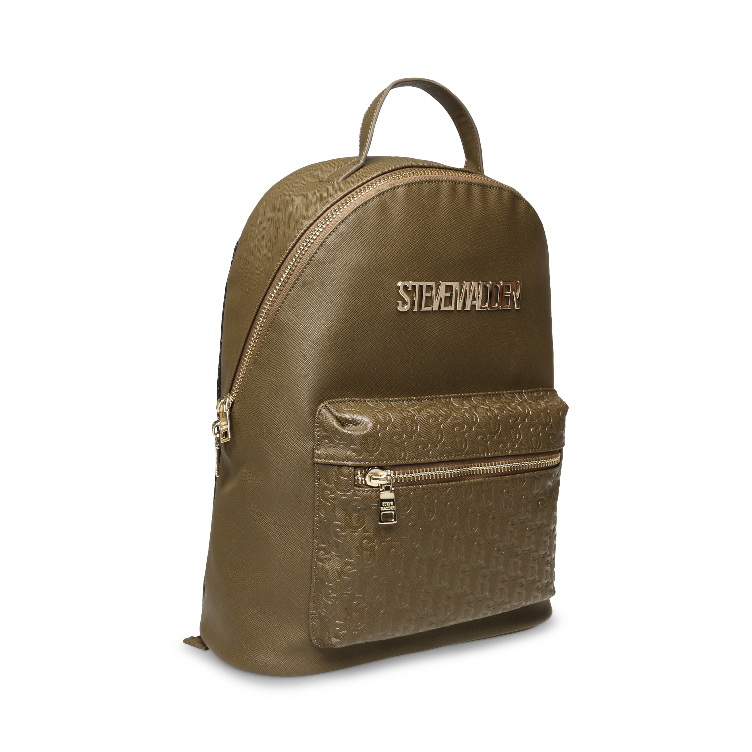 Steve Madden BackpackConvertiblePurse‎ OliveGreen FauxLeather Gold Hardwear NWOT Steve Madden Backpack Green Bags & Handbags for Women for  main image 3