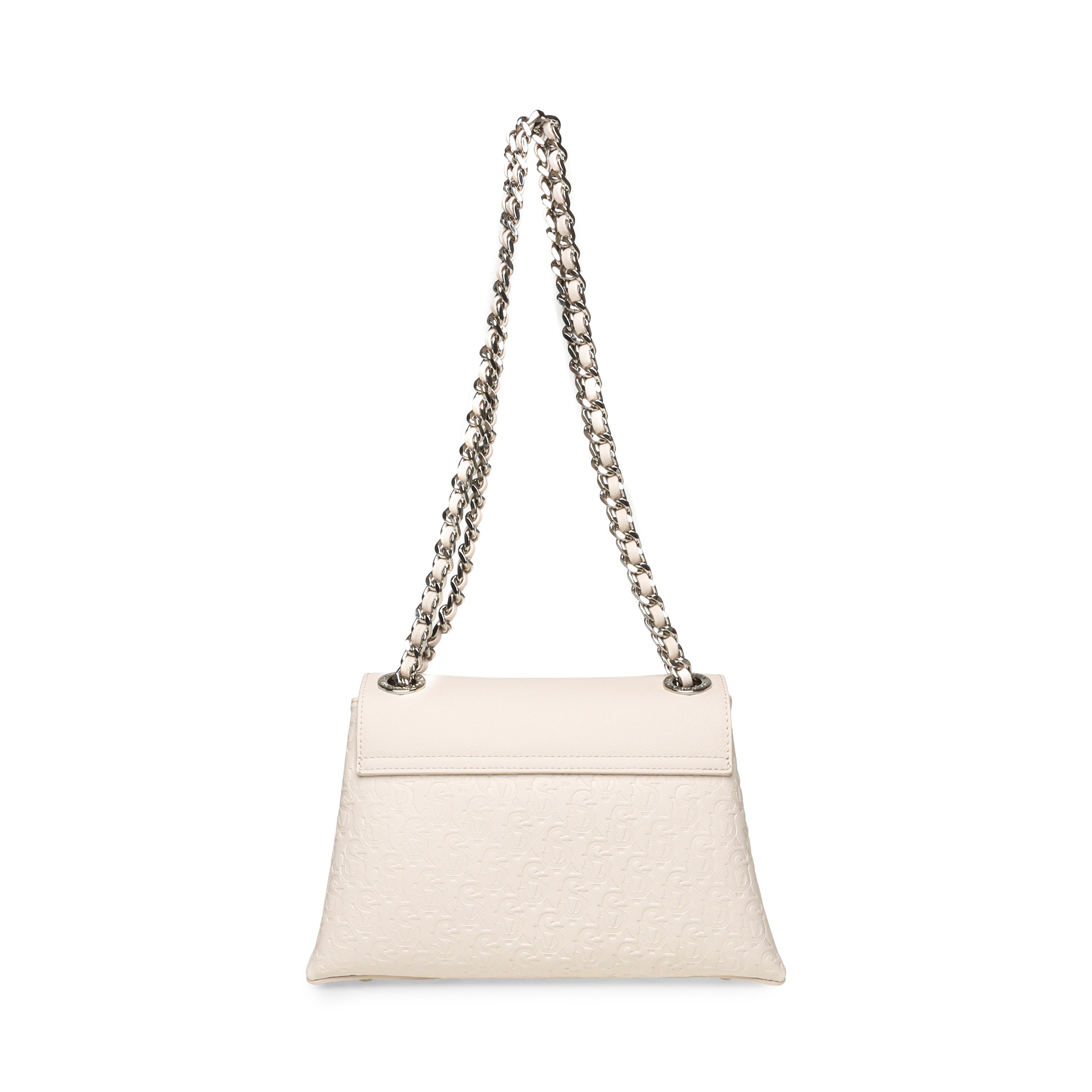 Bvolt-6 Cream/Silver Crossbody