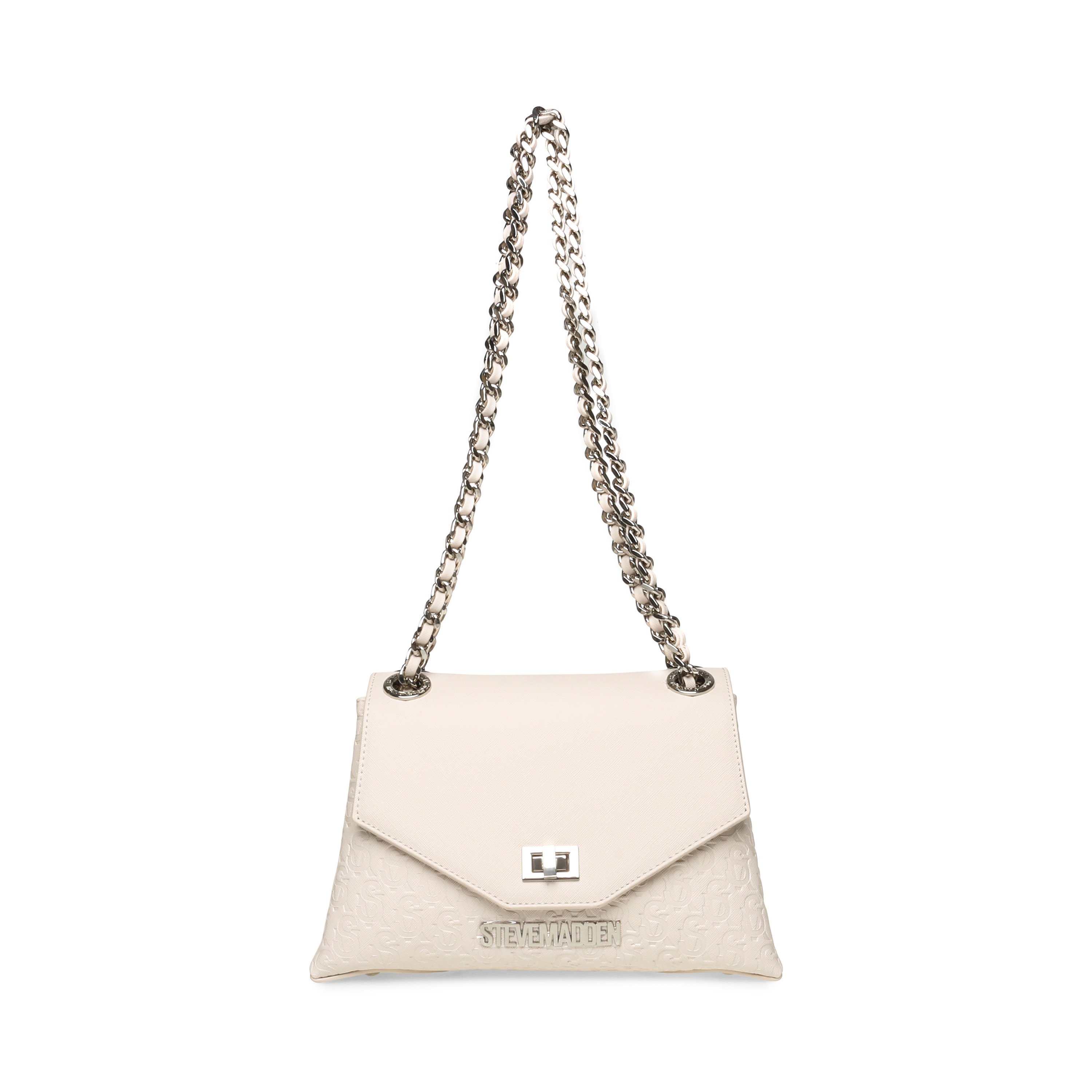 Bvolt-6 Cream/Silver Crossbody