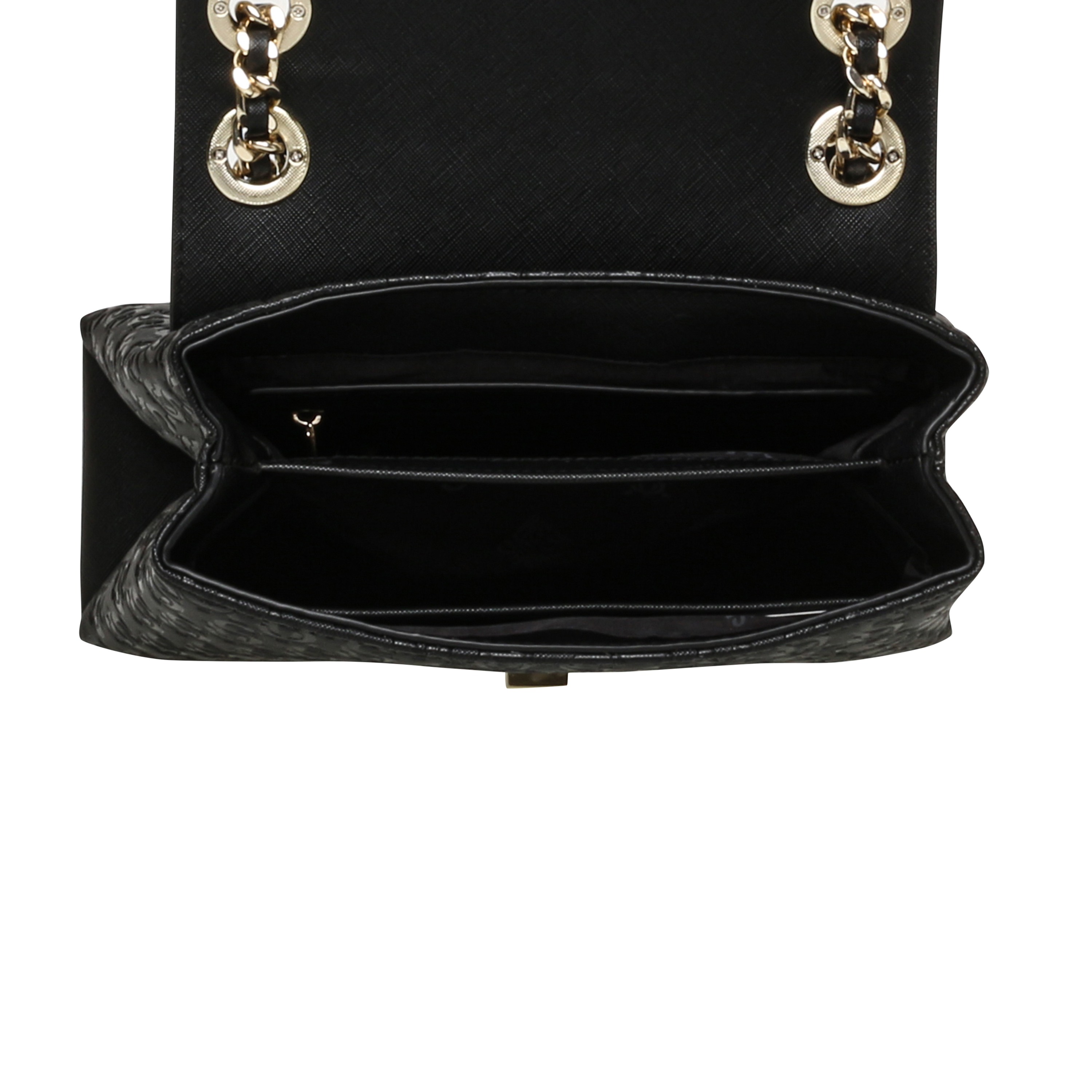 Bvolt-6 Black/Gold Crossbody