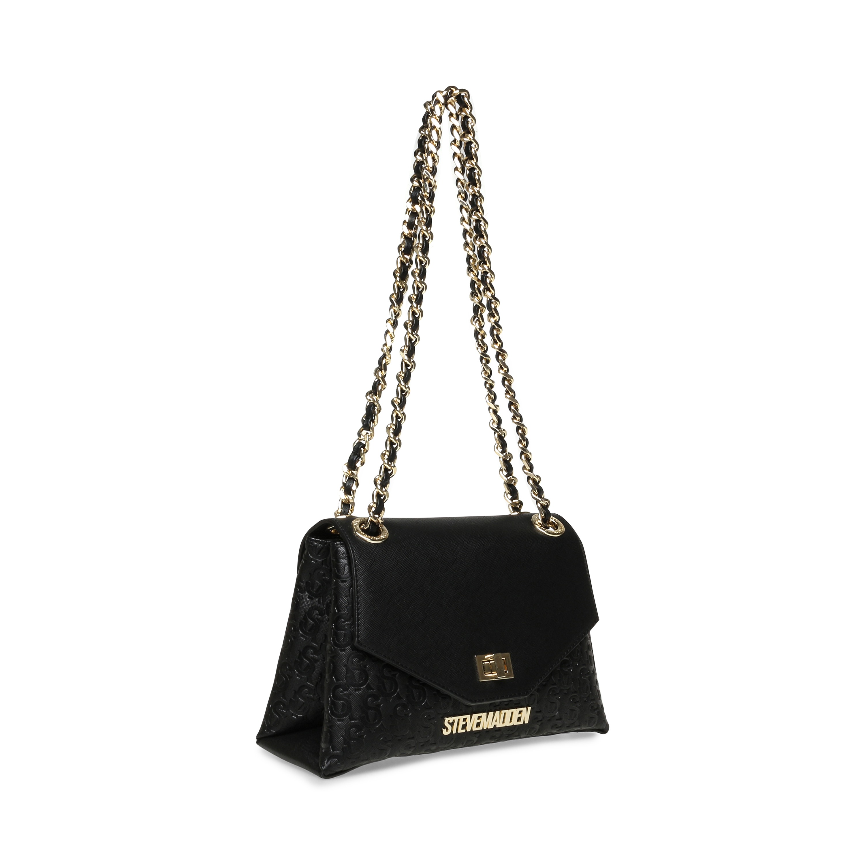 Bvolt-6 Black/Gold Crossbody