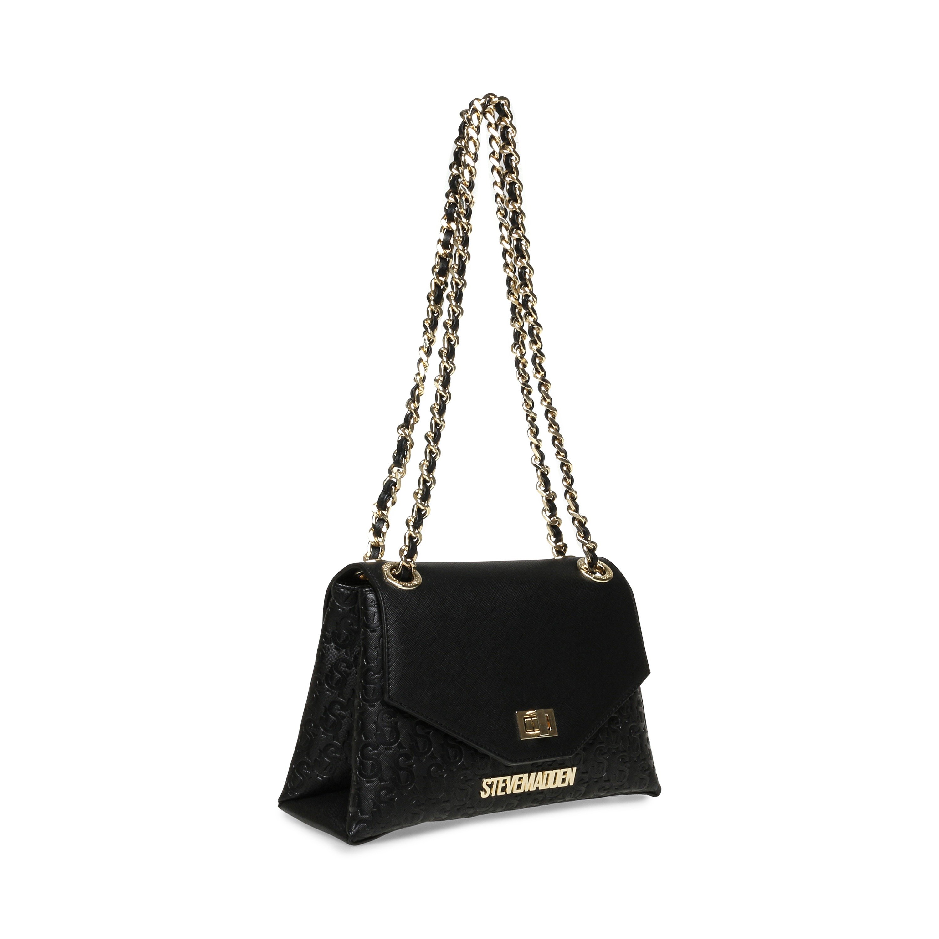 Bvolt-6 Black/Gold Crossbody