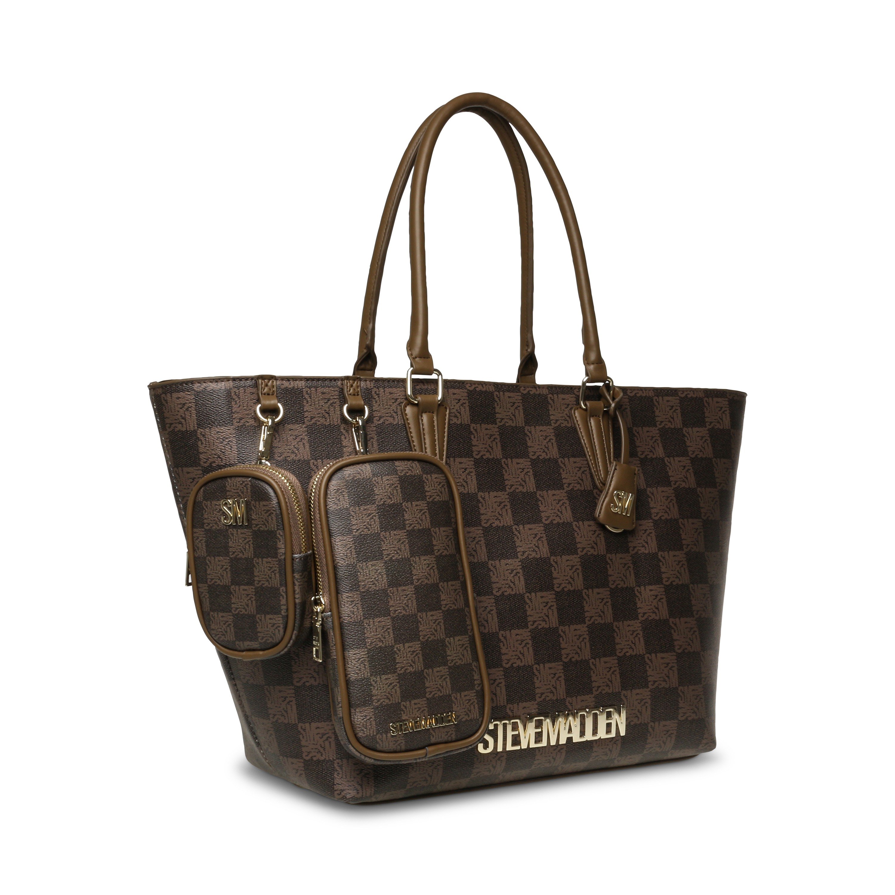 Bjude-7 Olive/Gold Tote