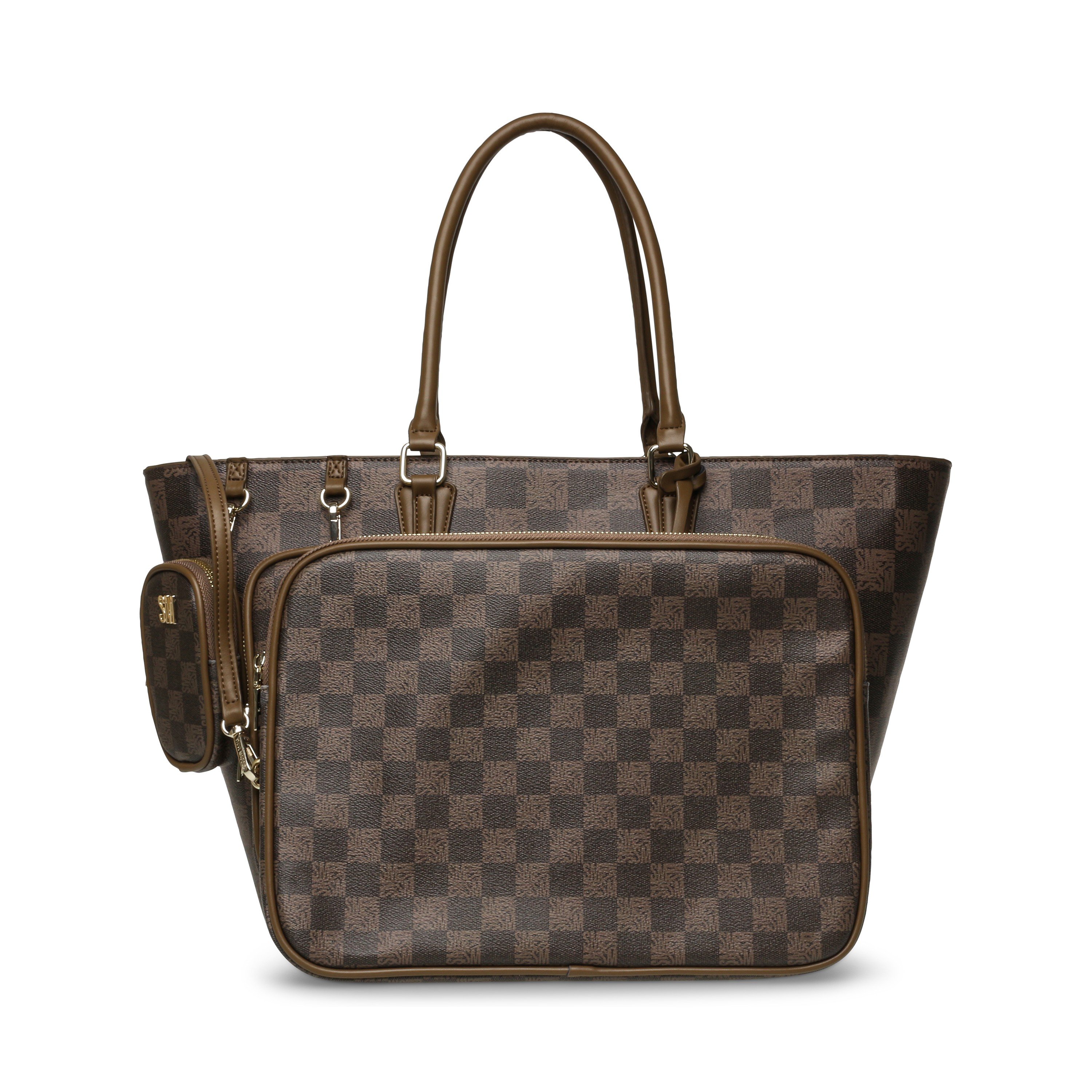 Bjude-7 Olive/Gold Tote