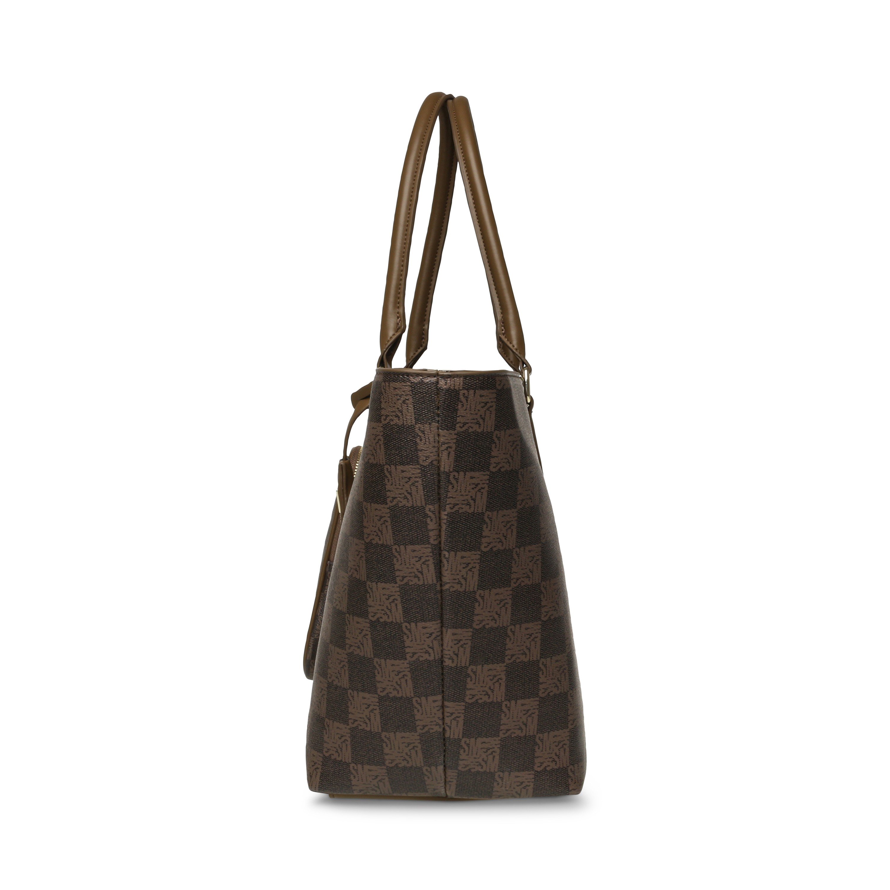 Bjude-7 Olive/Gold Tote