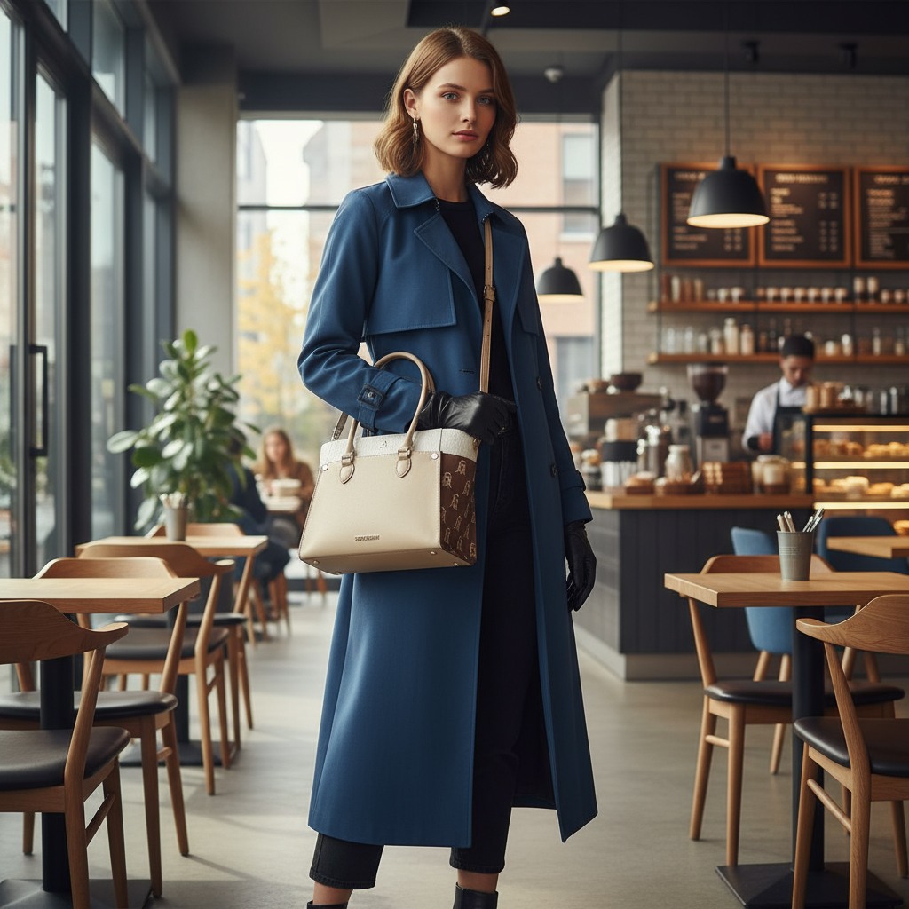 Bmariose Camel Multi Tote