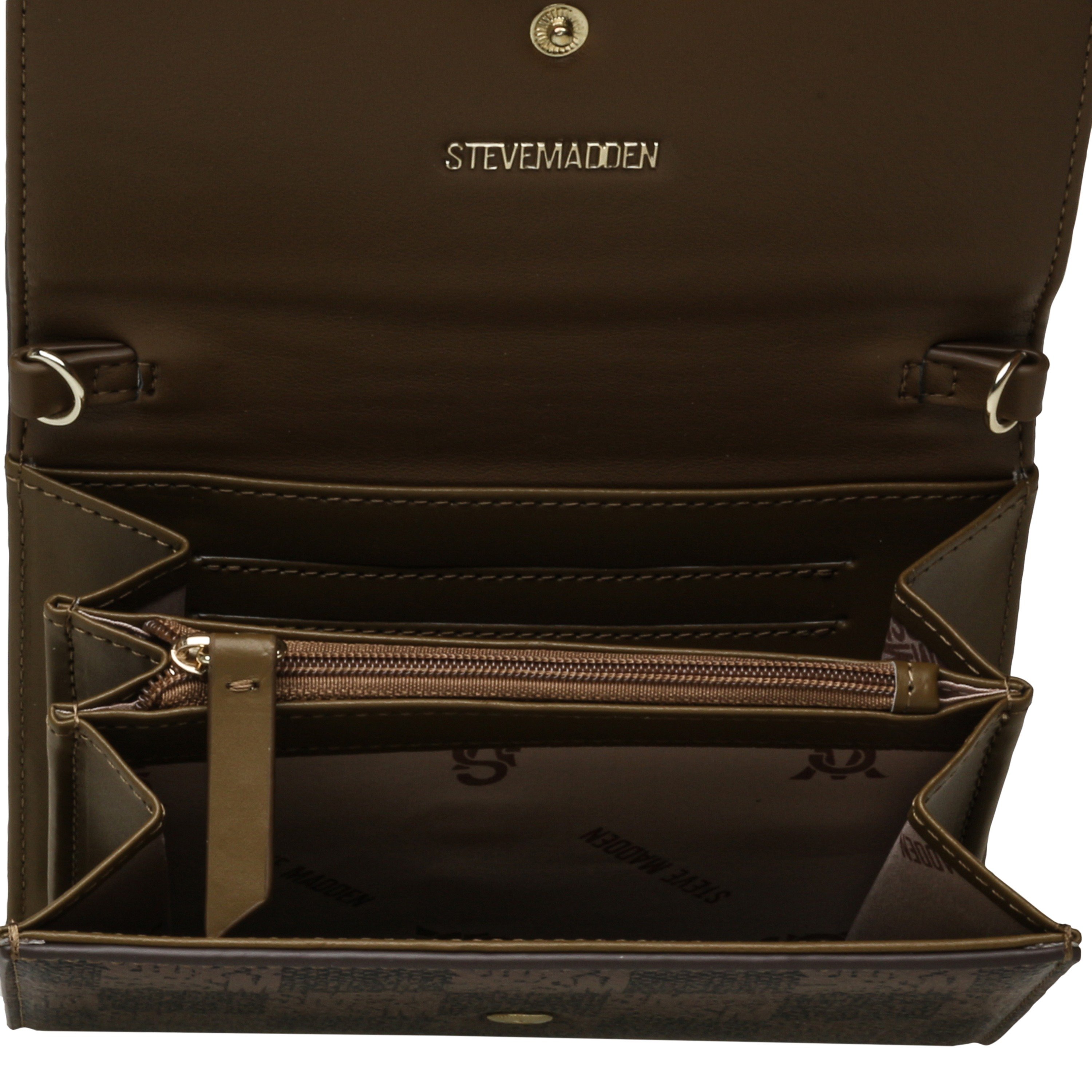 Bryee Olive/Gold Clutches & Wallets