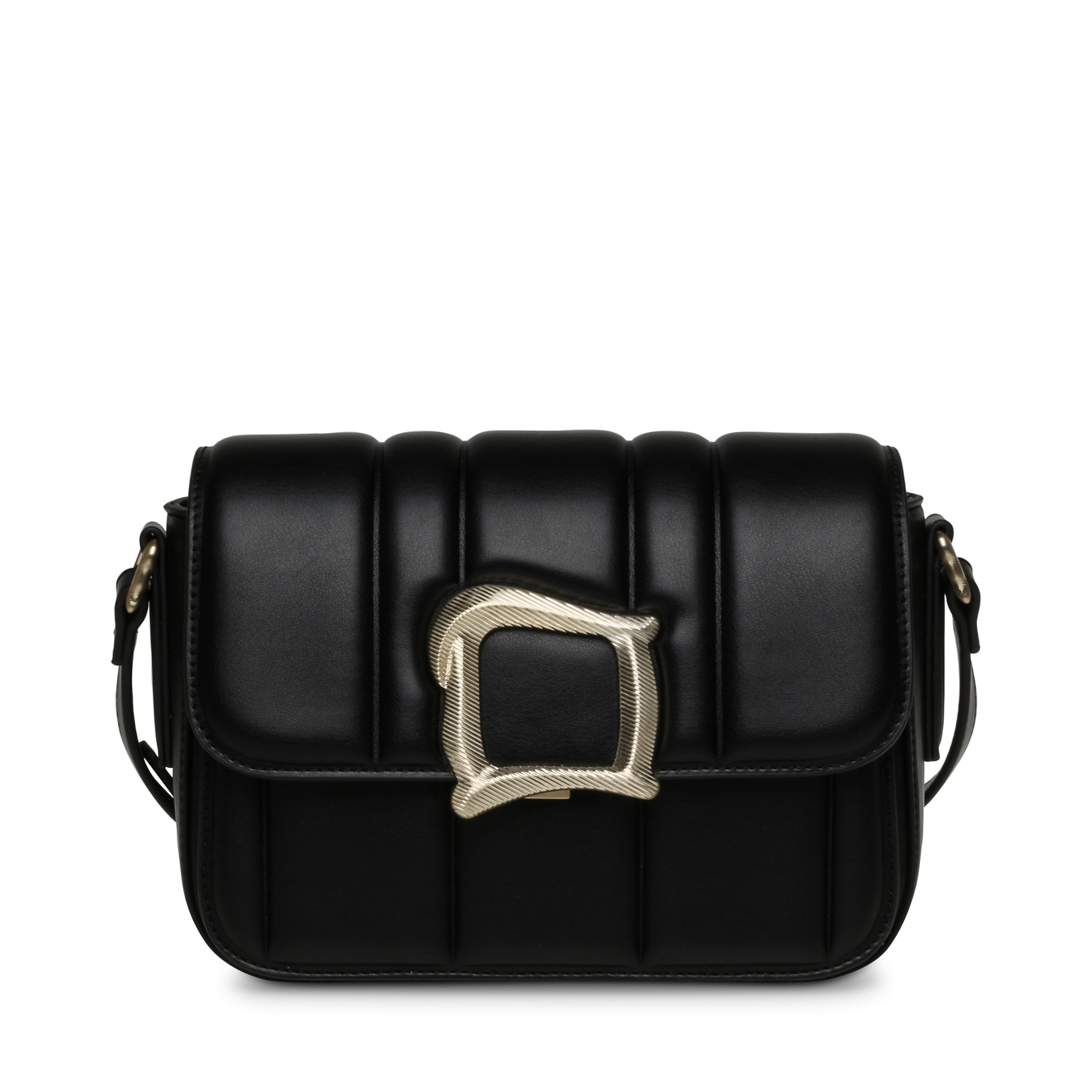 BTAVIA Black & Gold Crossbody