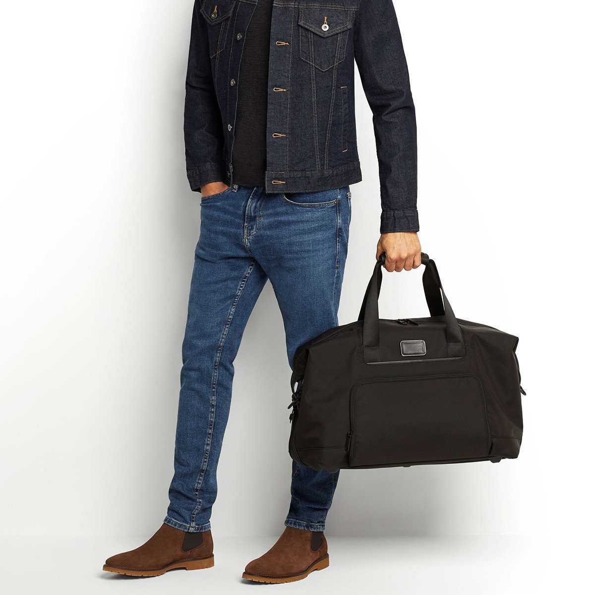 Alpha Double Expansion Travel Satchel