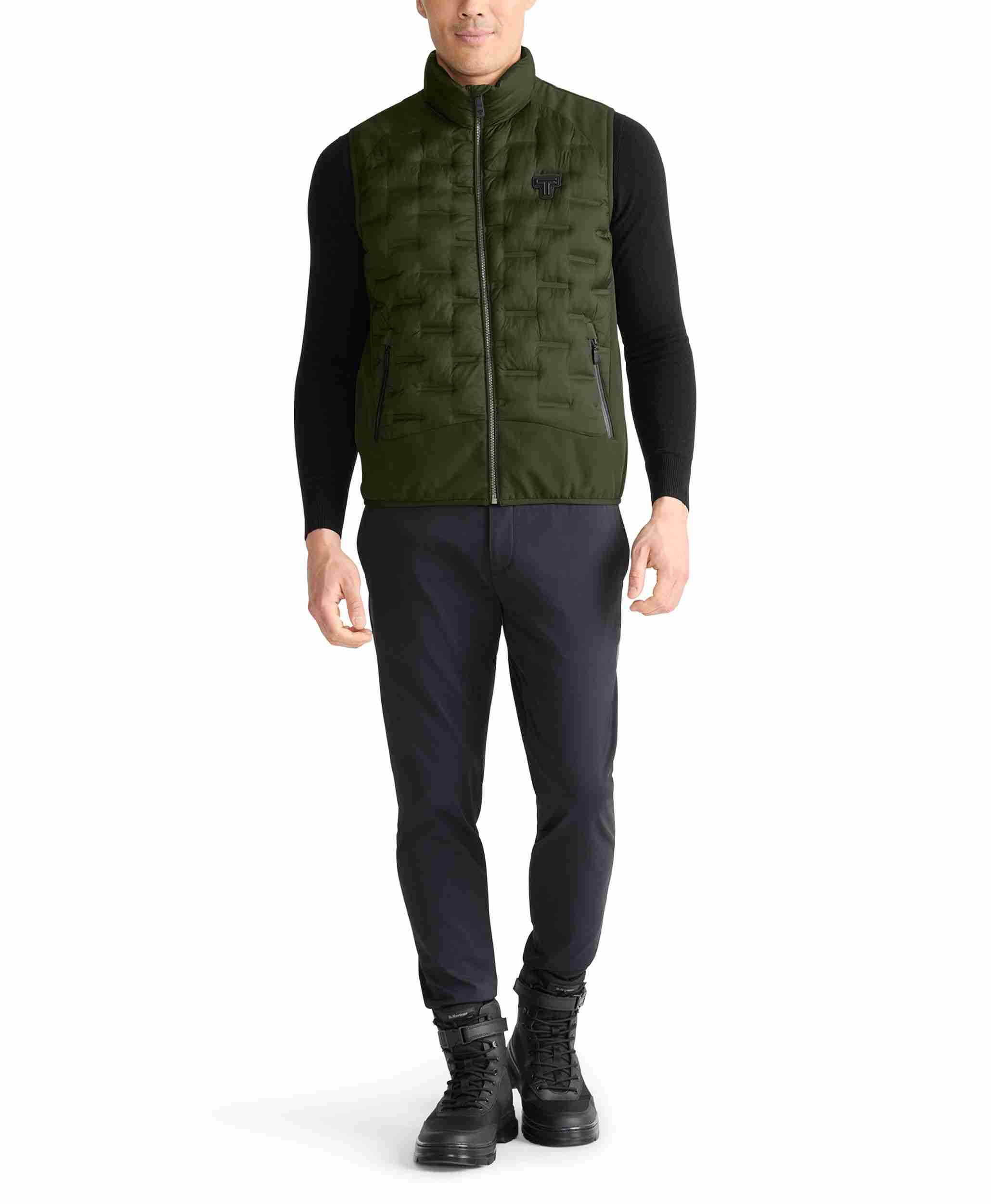 TUMI | Mens Midweight Sleeveless Outerwear Vest