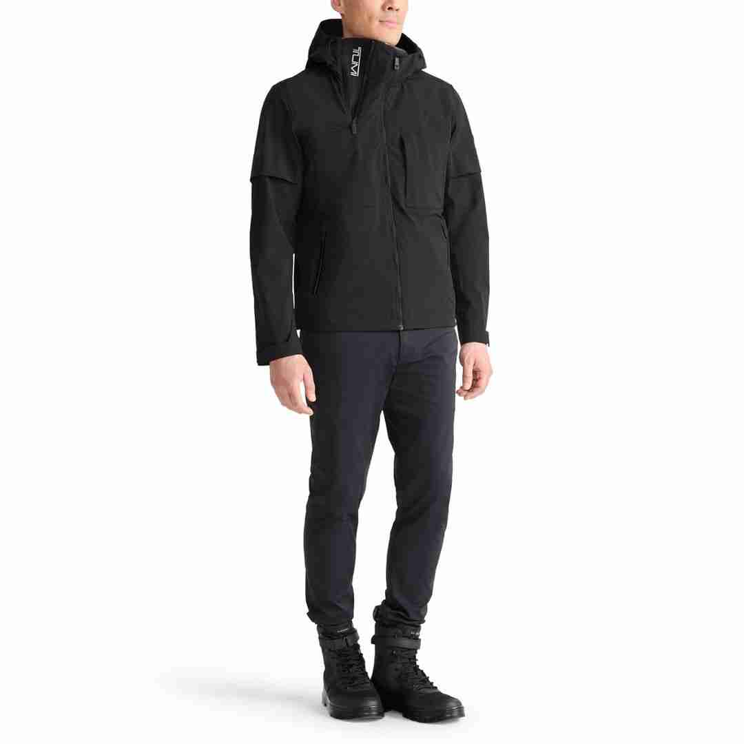 Mens Hooded Shell Jacket