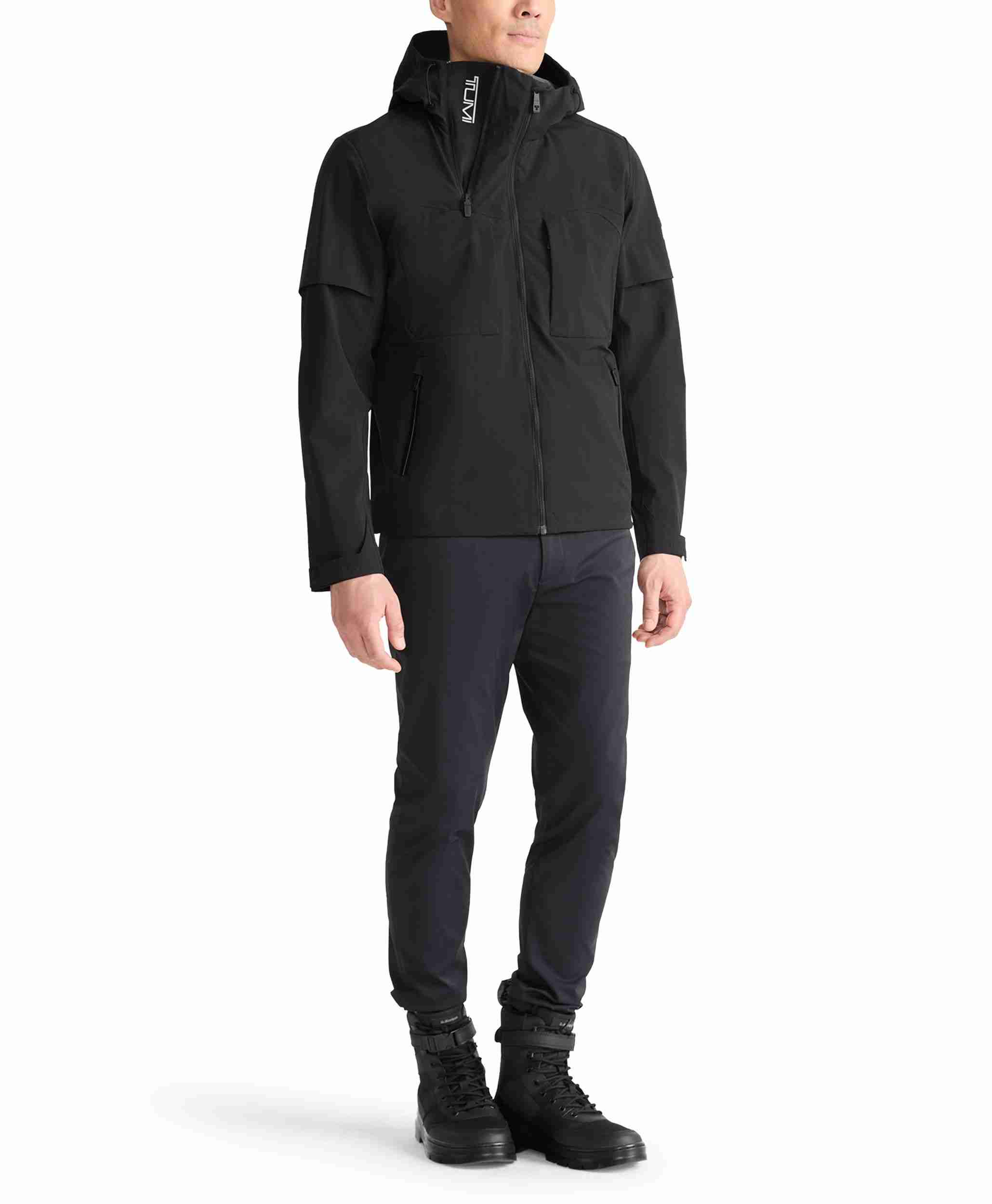 Mens Hooded Shell Jacket