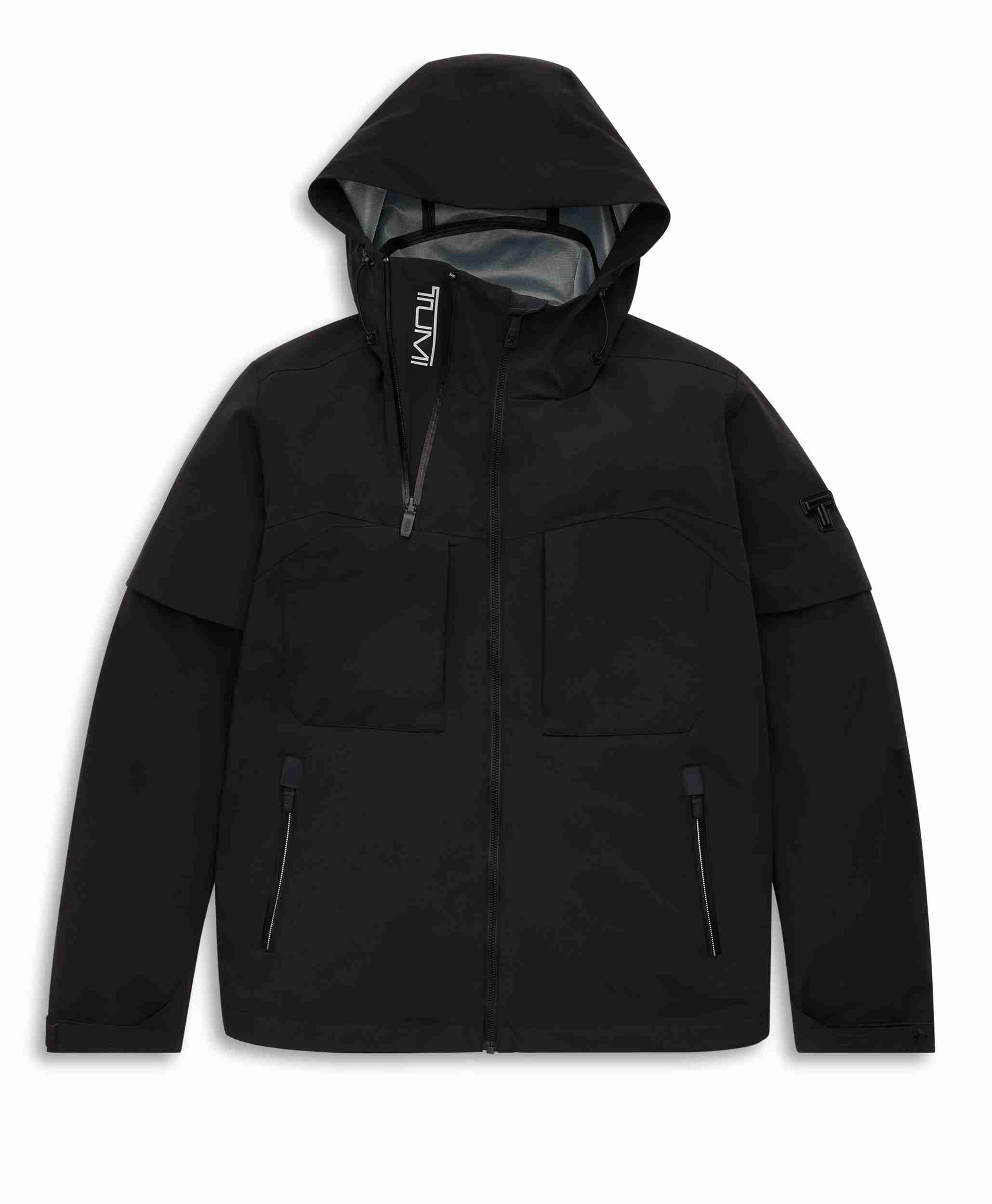 Mens Hooded Shell Jacket