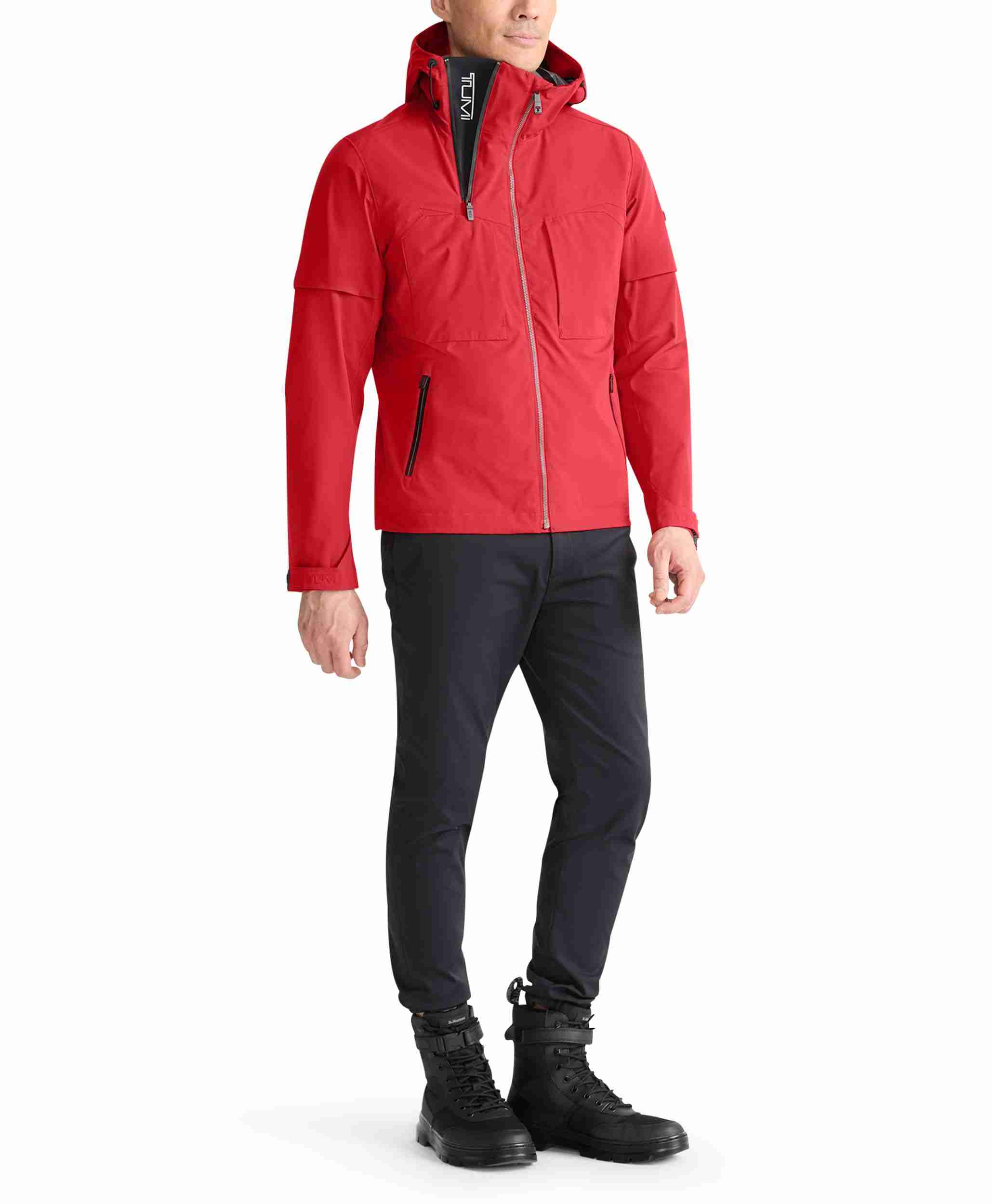 Mens Hooded Shell Jacket
