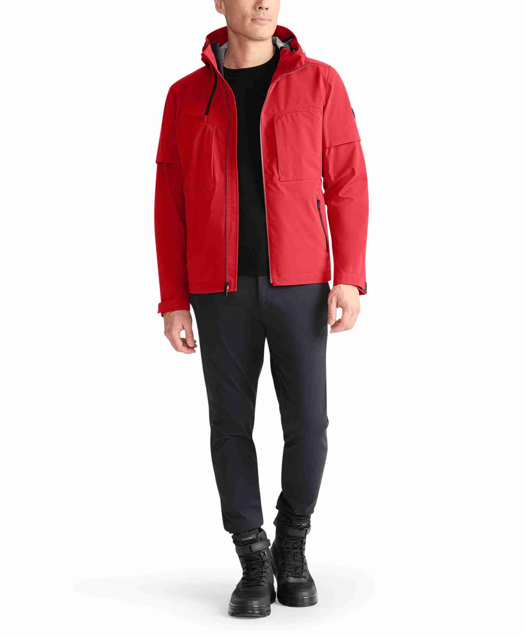 TUMI | Mens Hooded Shell Jacket
