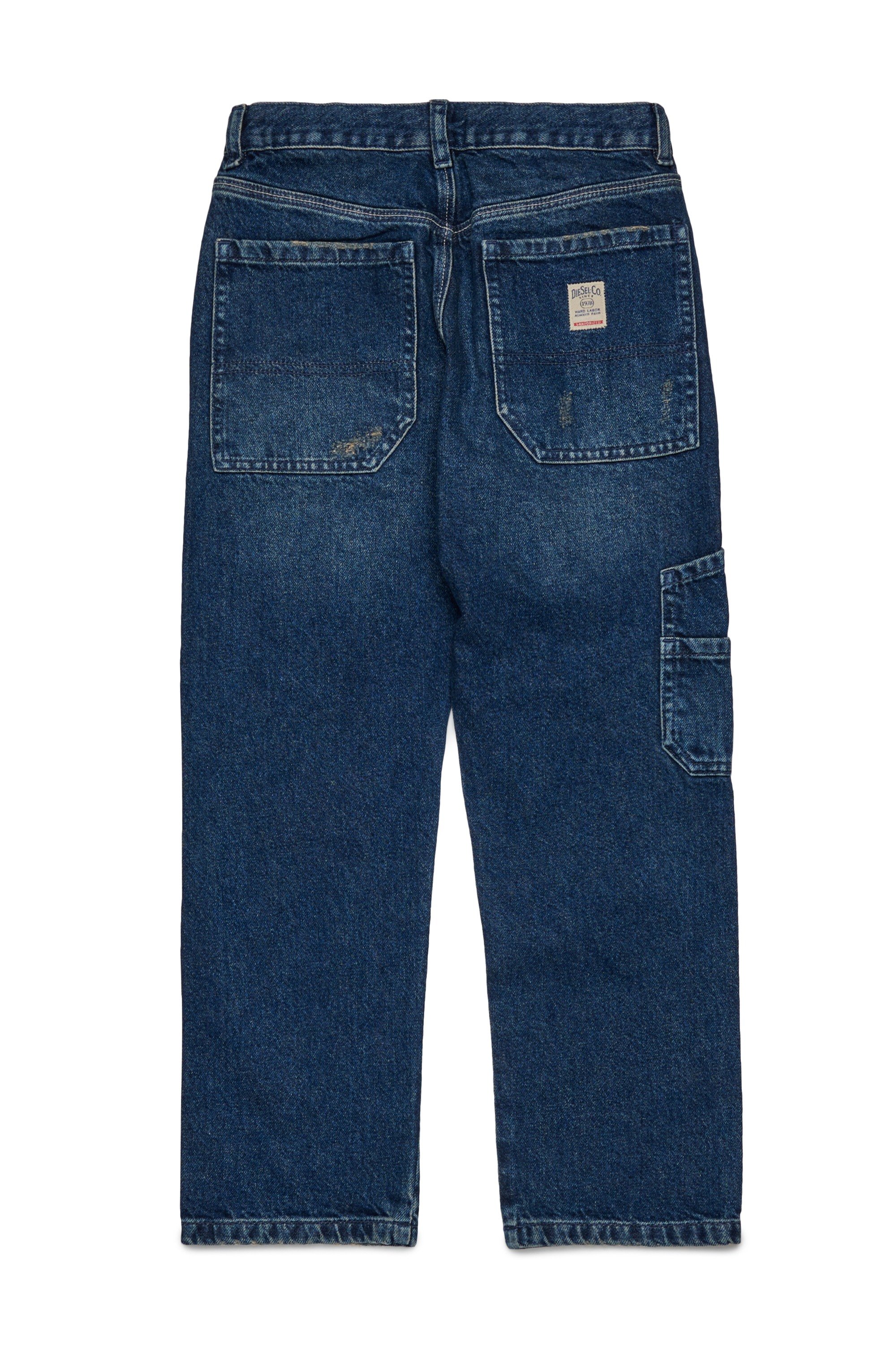 Dark Blue Regular Jeans - D-Berr