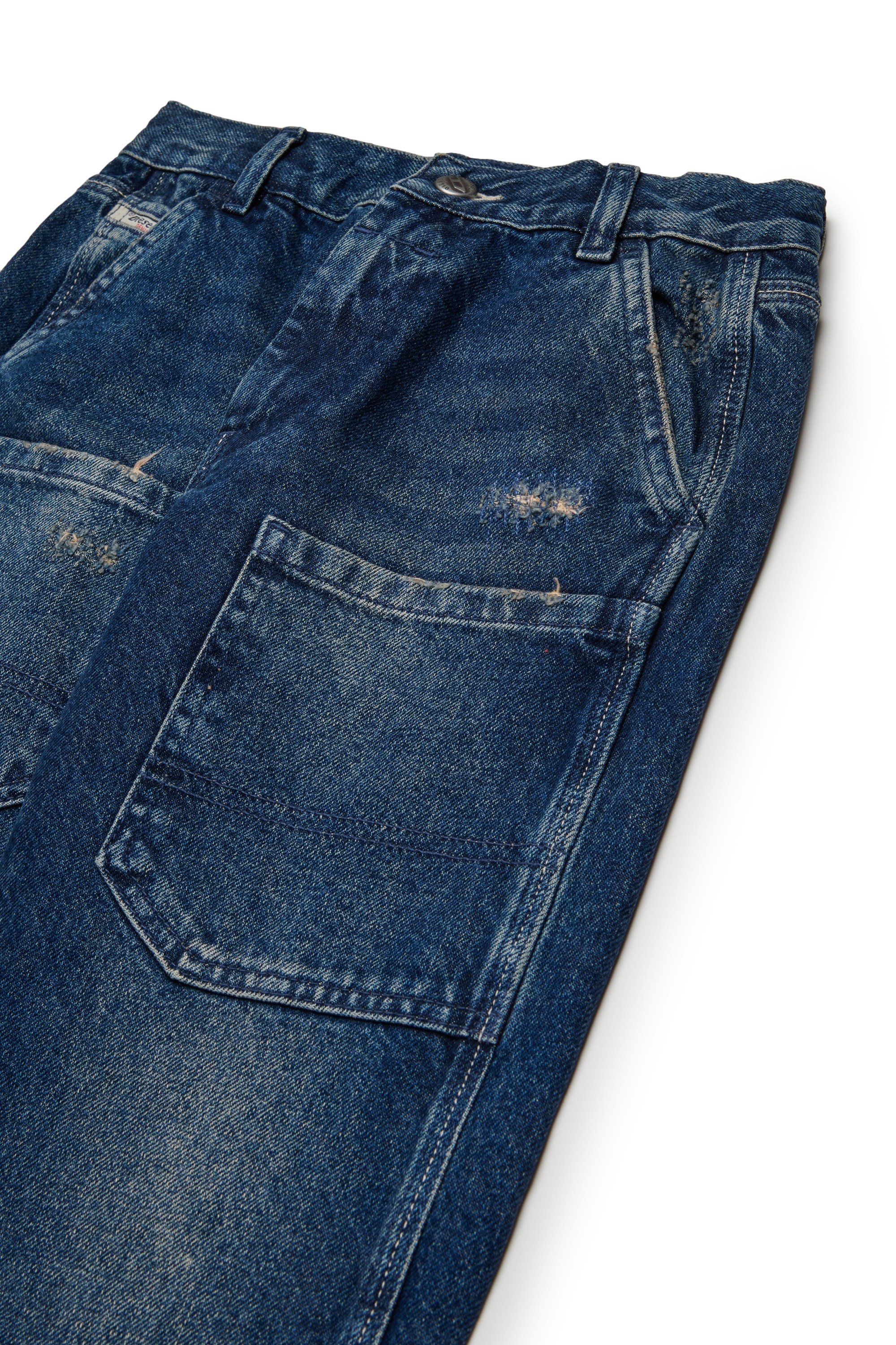 Dark Blue Regular Jeans - D-Berr
