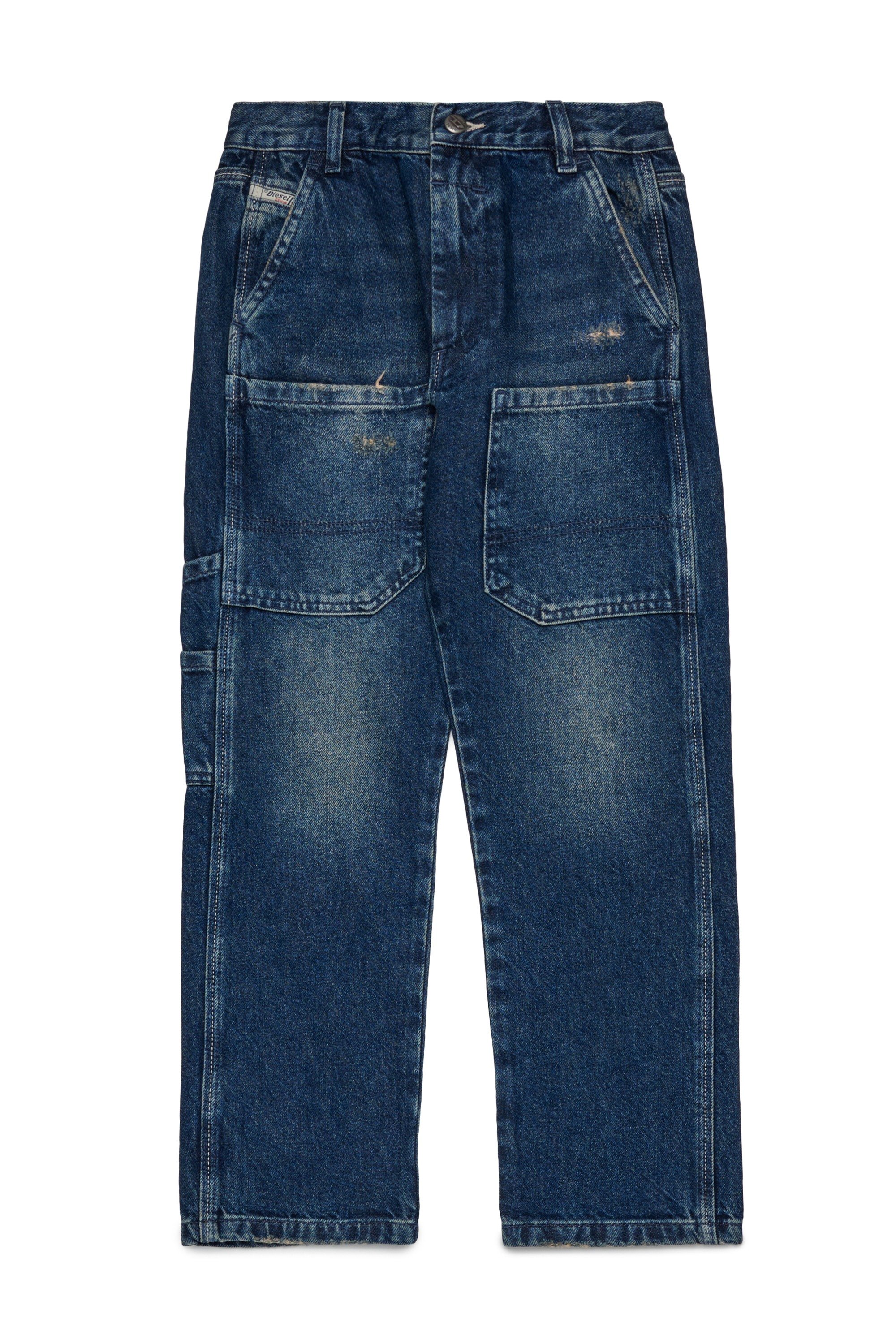 Dark Blue Regular Jeans - D-Berr