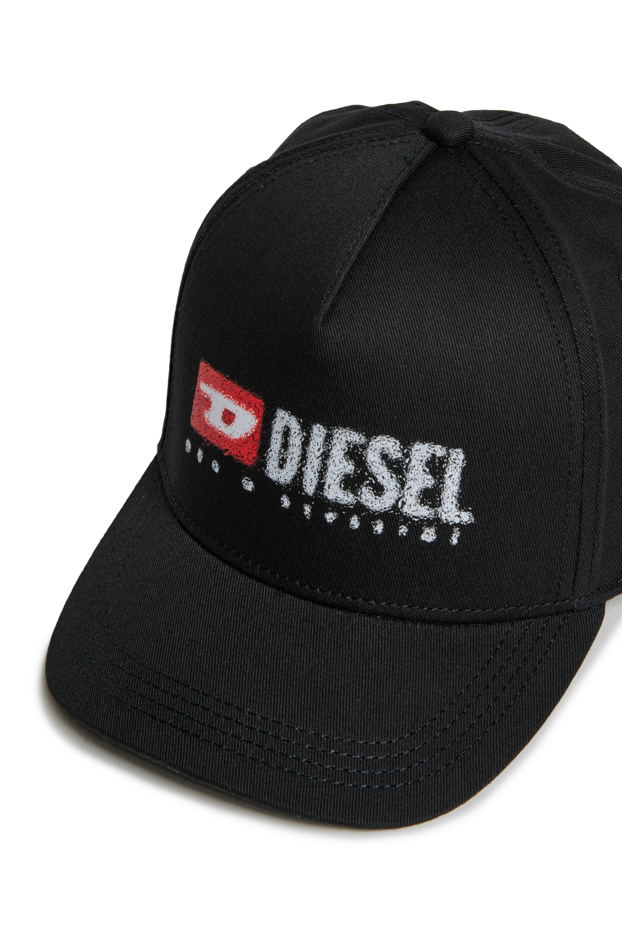 Black Diesel Kids Logo Baseball Cap