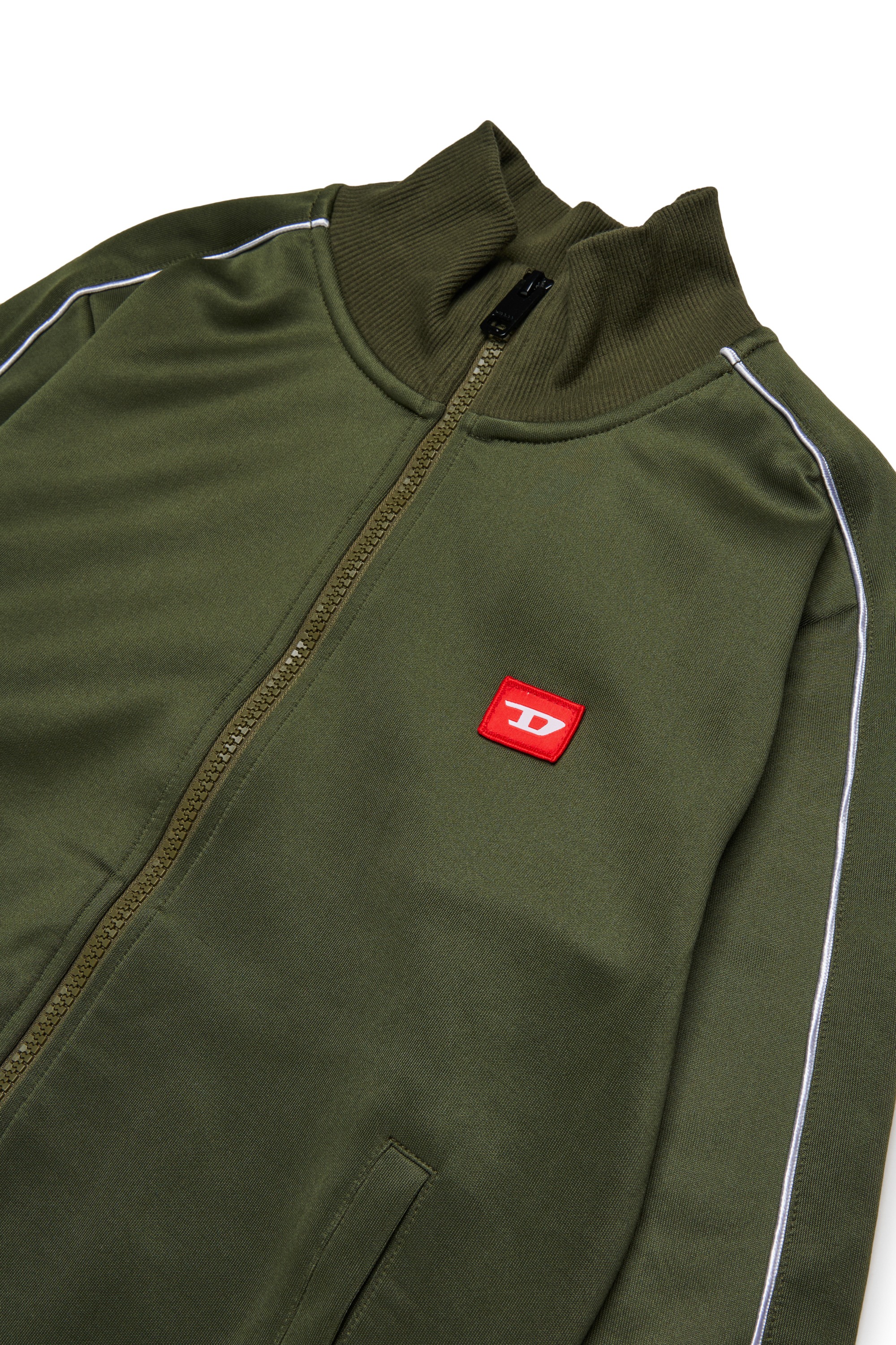Green Zip-up sweatshirt