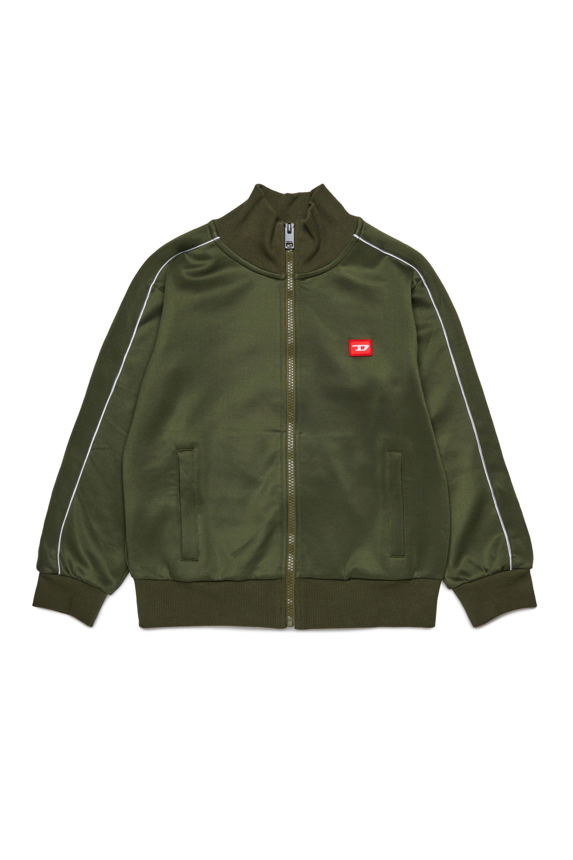Green Zip-up sweatshirt