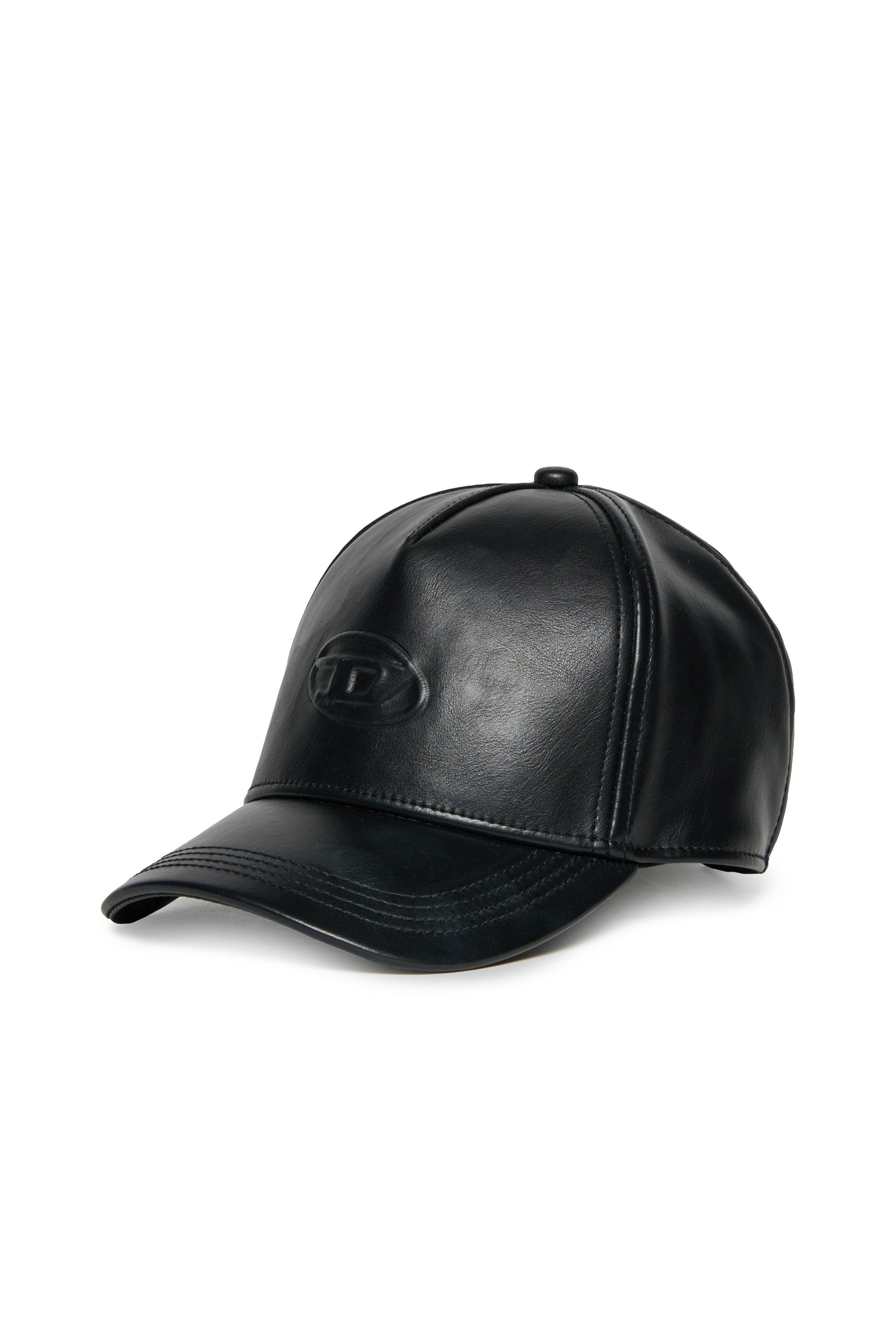 Black Cap with embossed logo
