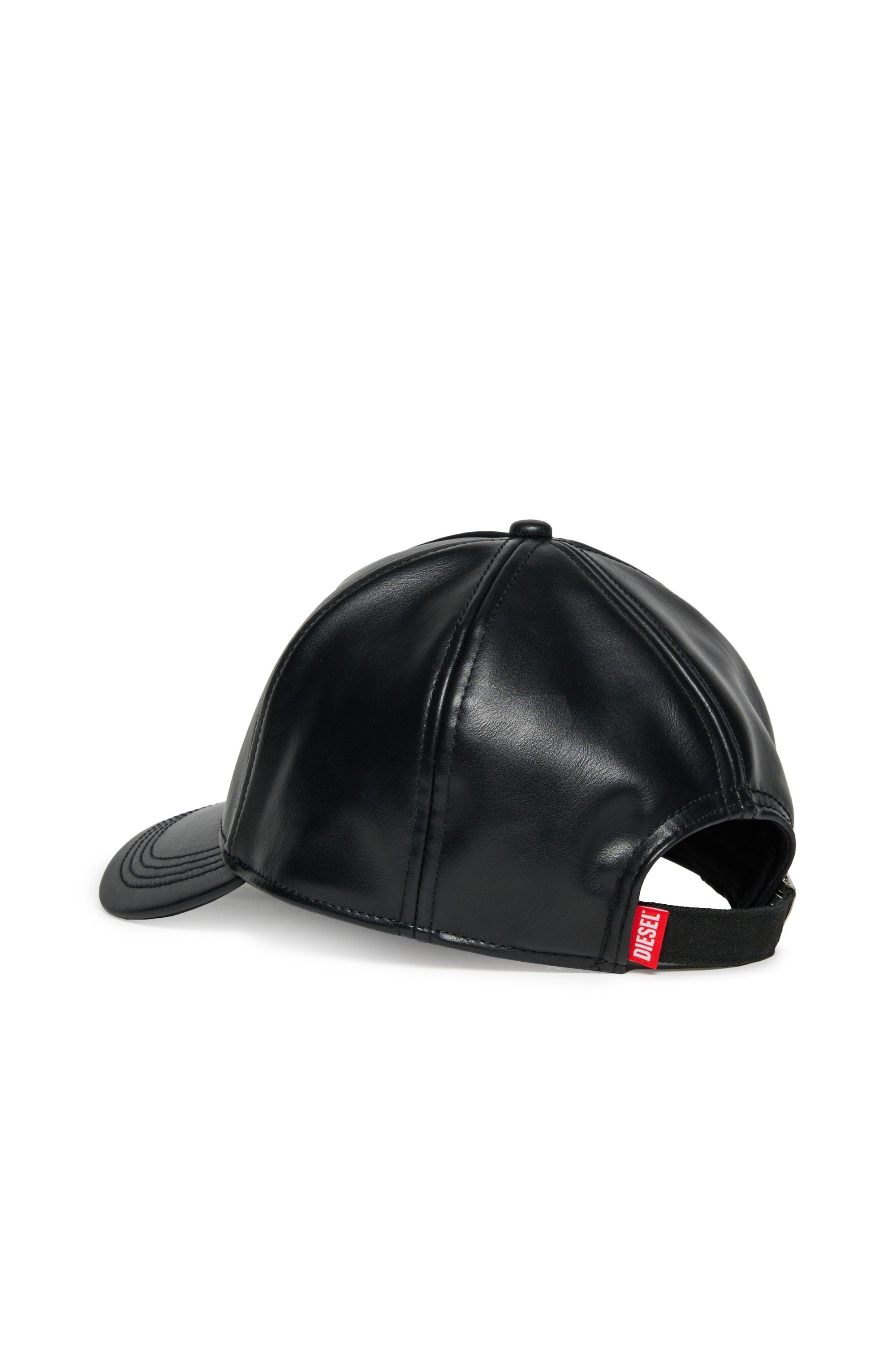 Black Cap with embossed logo
