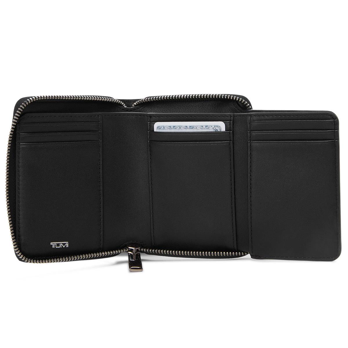 Belden Trifold Zip-Around Wallet