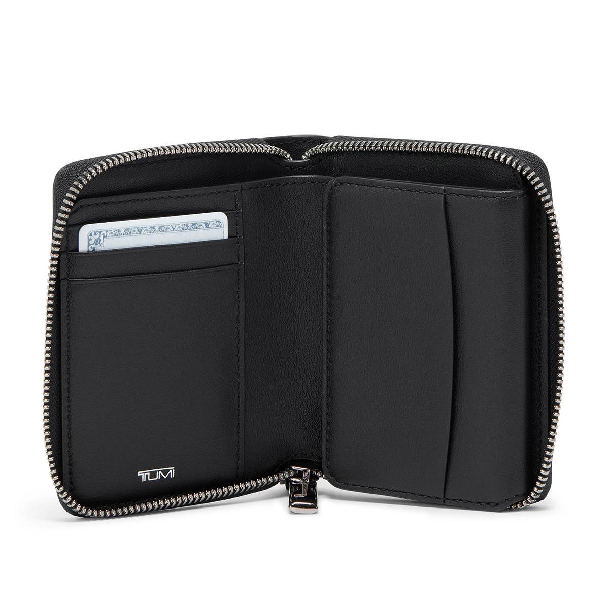 Belden Trifold Zip-Around Wallet