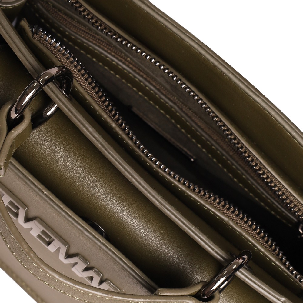 Bevlynn Deep Olive Satchel